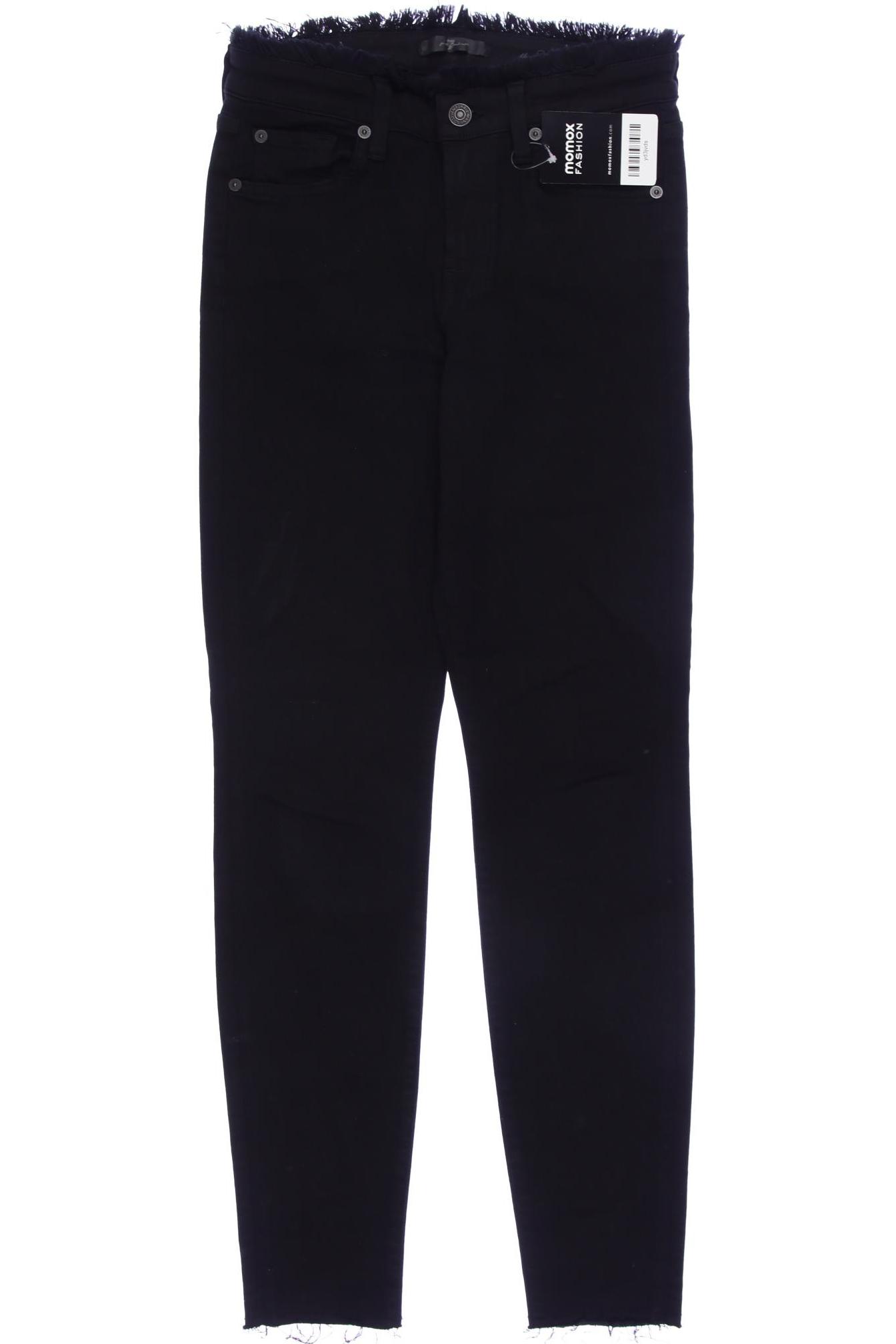 

7 for all mankind Damen Jeans, schwarz, Gr. 27
