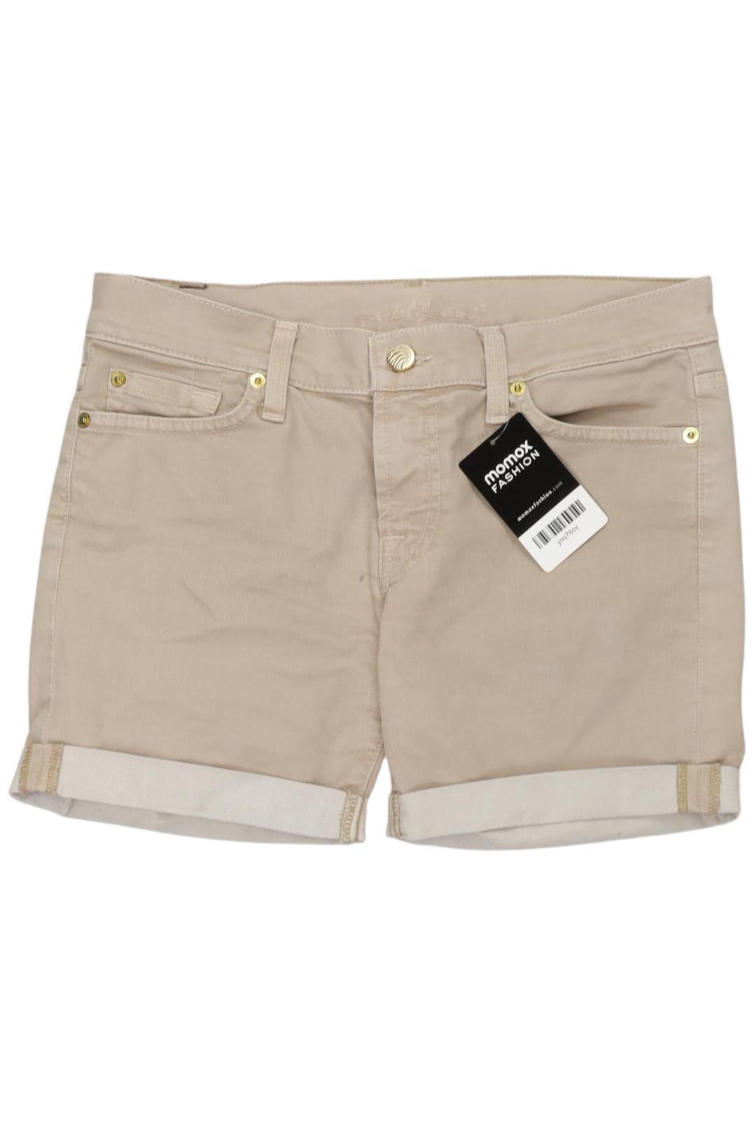 

7 for all mankind Damen Shorts, beige, Gr. 27