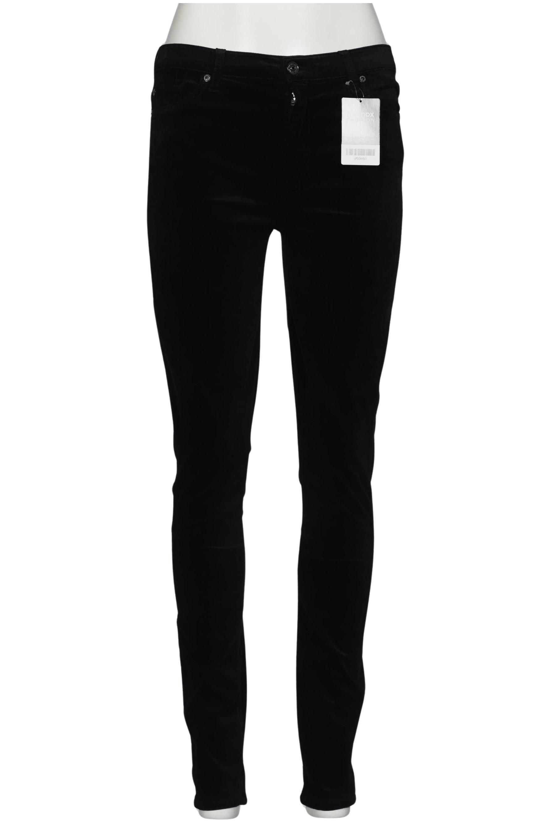 

7 for all mankind Damen Stoffhose, schwarz, Gr. 29