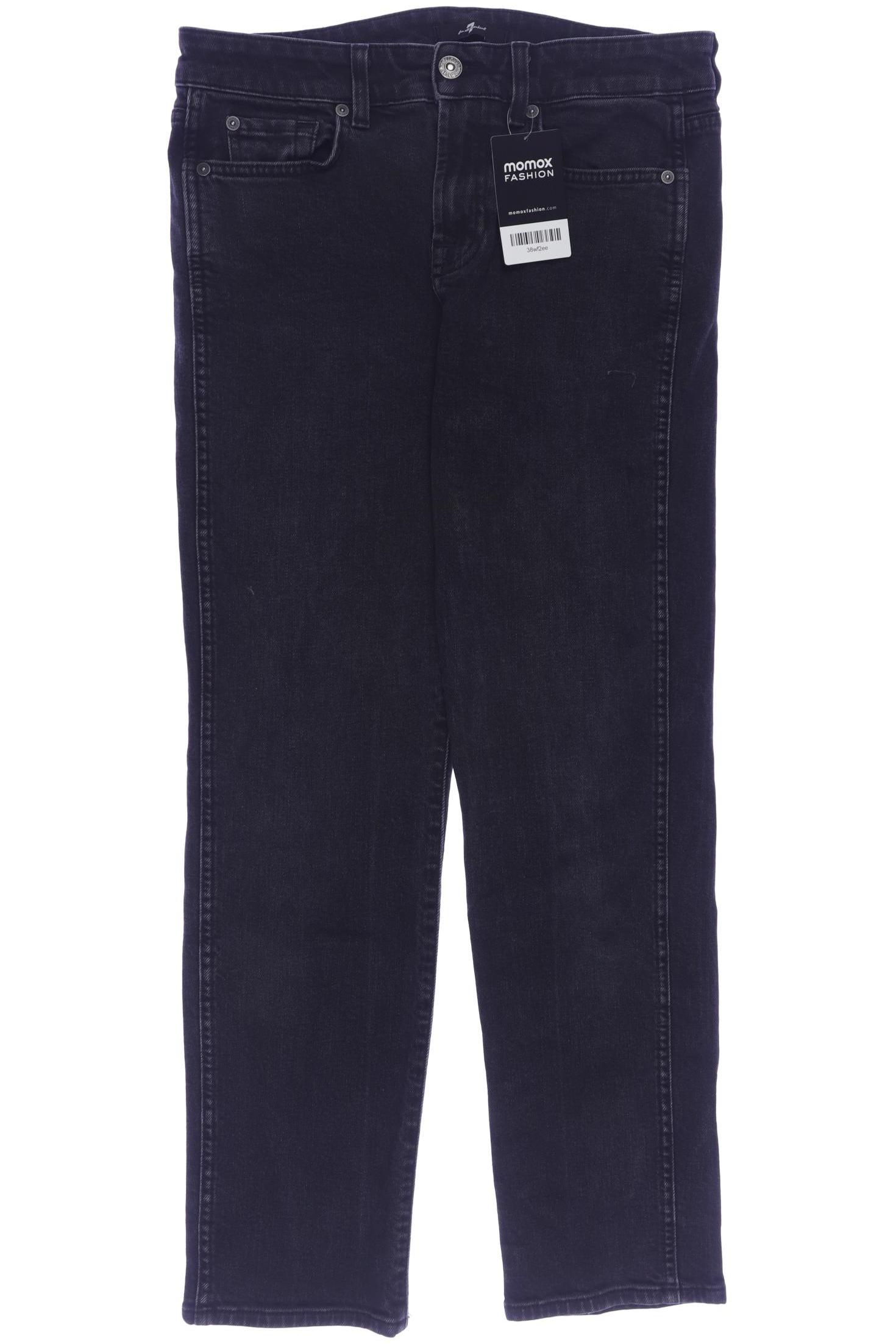 

7 for all mankind Damen Jeans, schwarz, Gr. 30