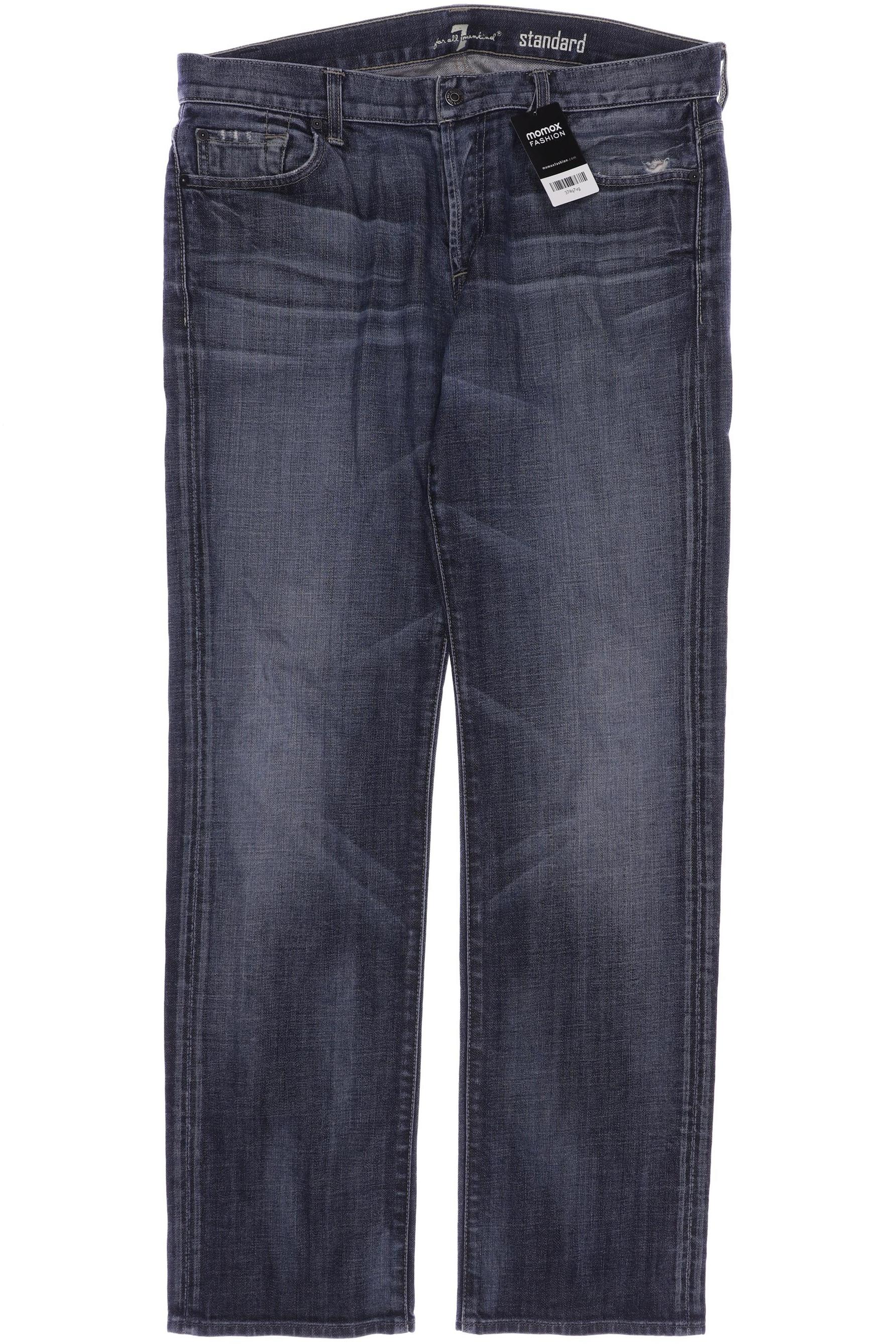 

7 for all mankind Herren Jeans, blau