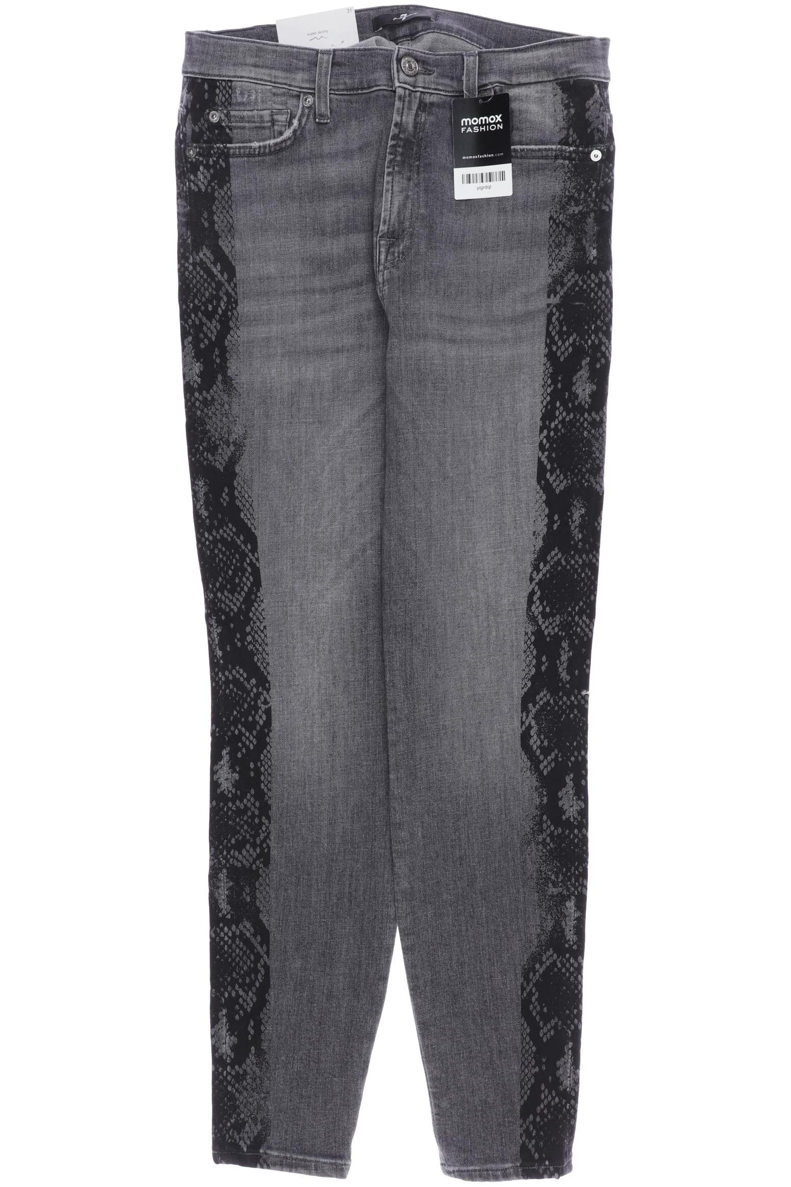 

7 for all mankind Damen Jeans, grau, Gr. 31