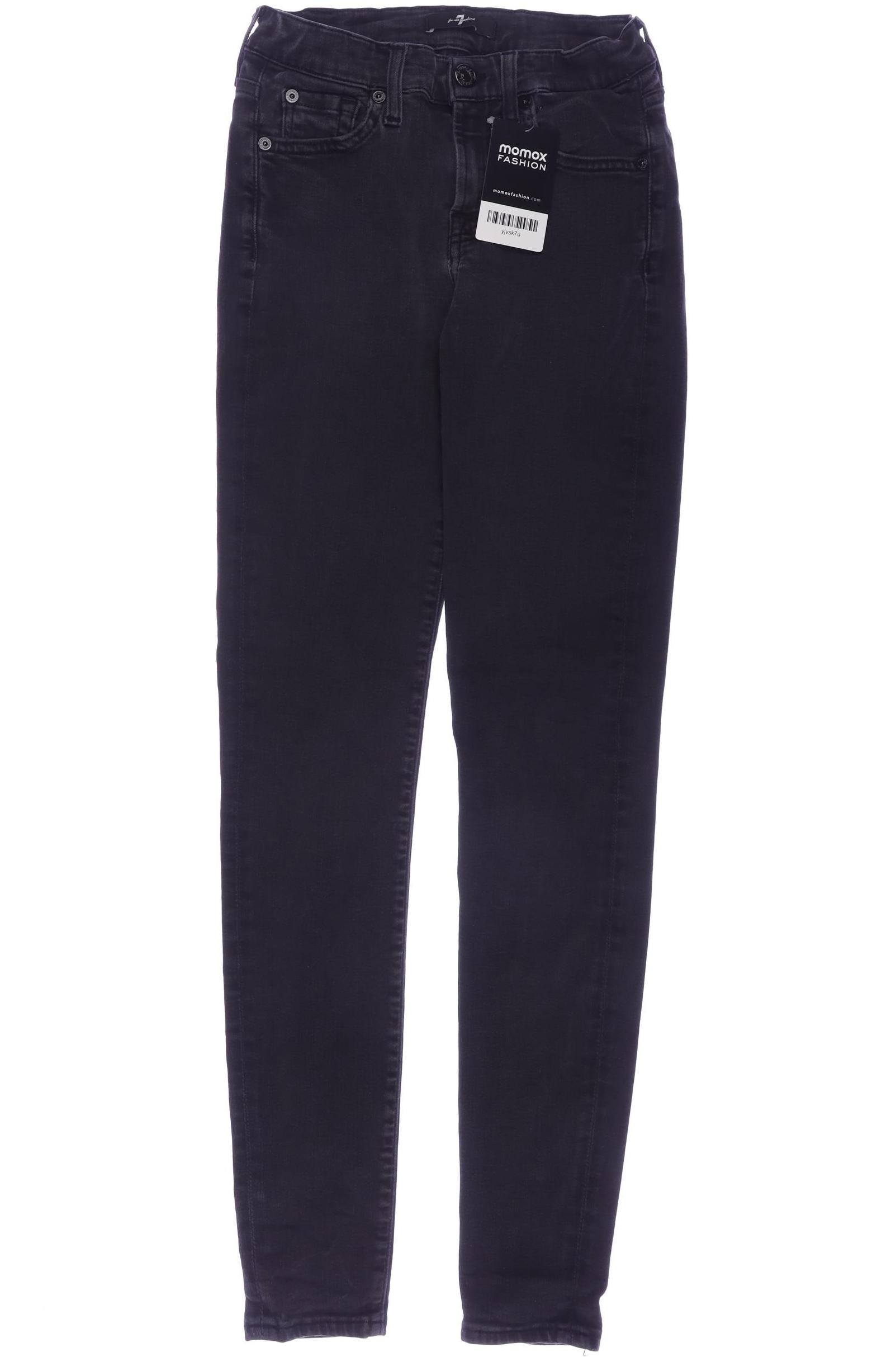 

7 for all mankind Damen Jeans, schwarz, Gr. 25