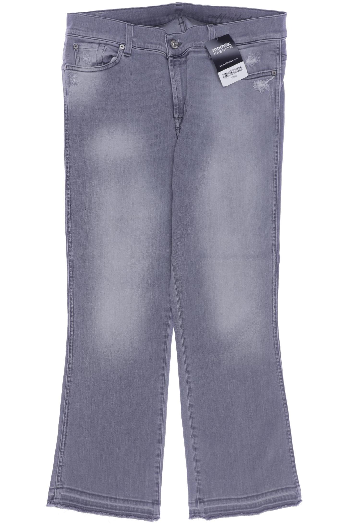 

7 for all mankind Damen Jeans, grau, Gr. 42
