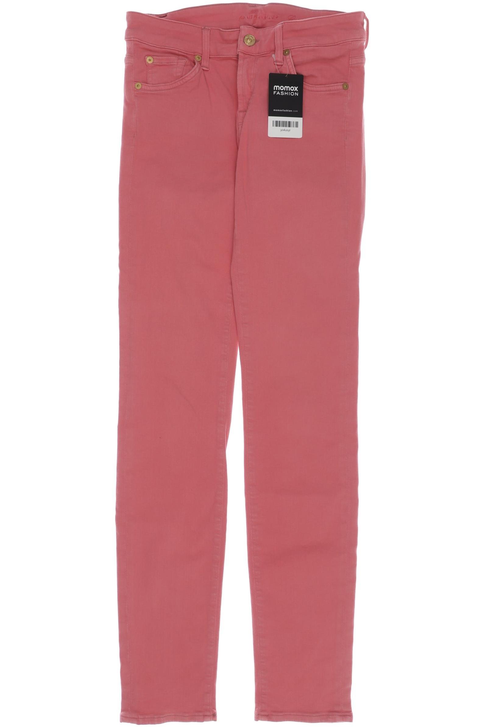 

7 for all mankind Damen Jeans, pink, Gr. 26