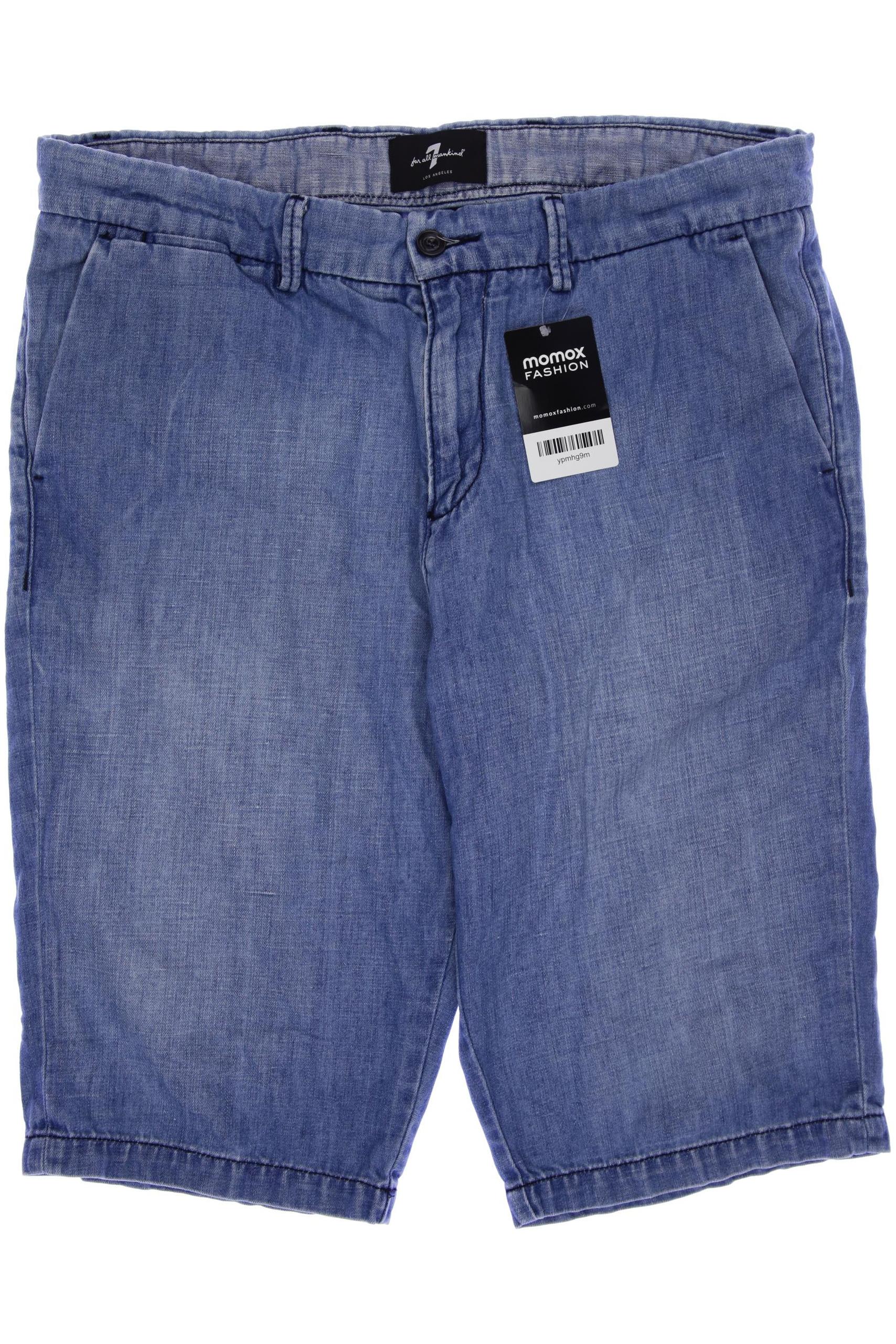 

7 for all mankind Herren Shorts, blau, Gr. 52