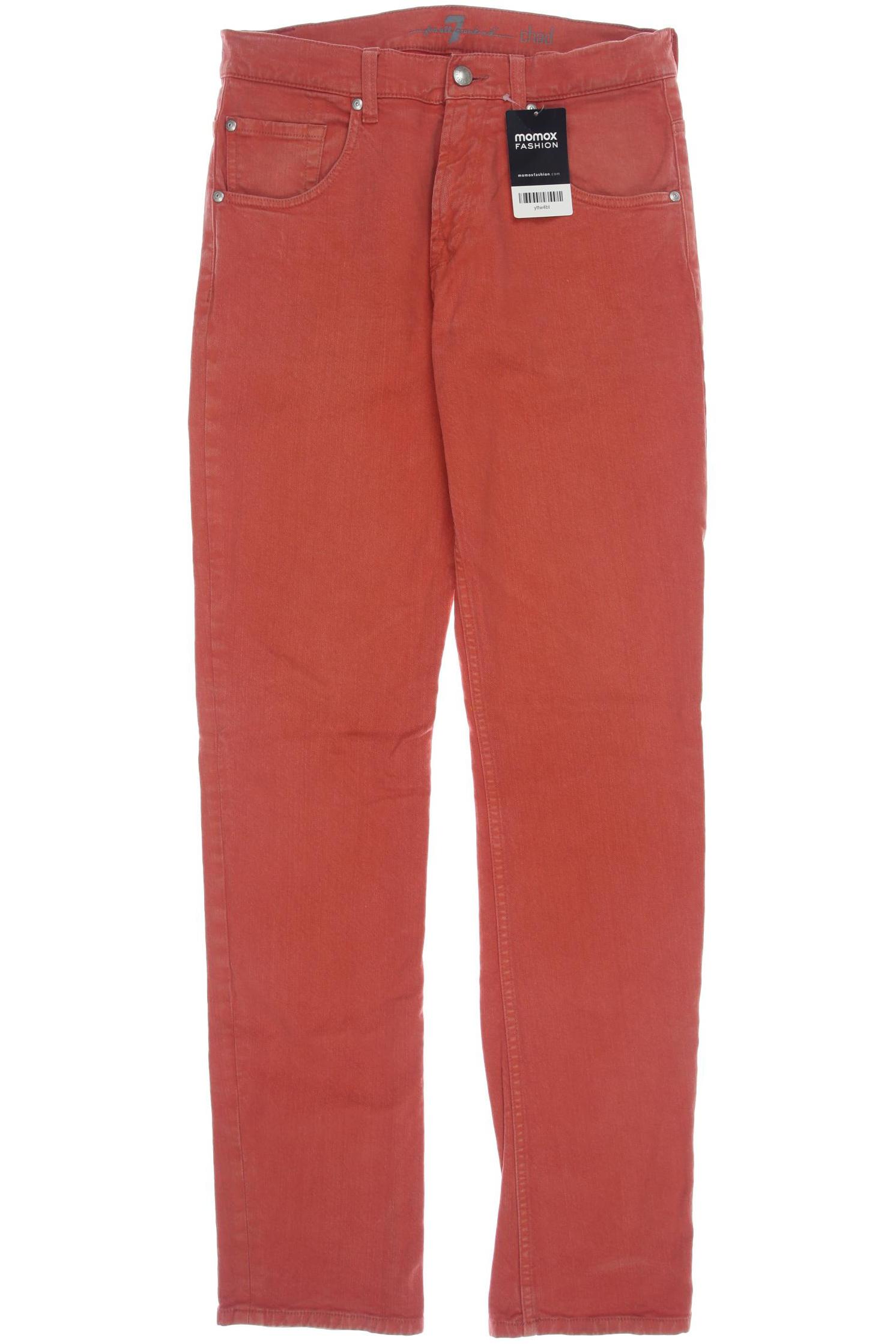 

7 for all mankind Herren Stoffhose, rot, Gr. 48