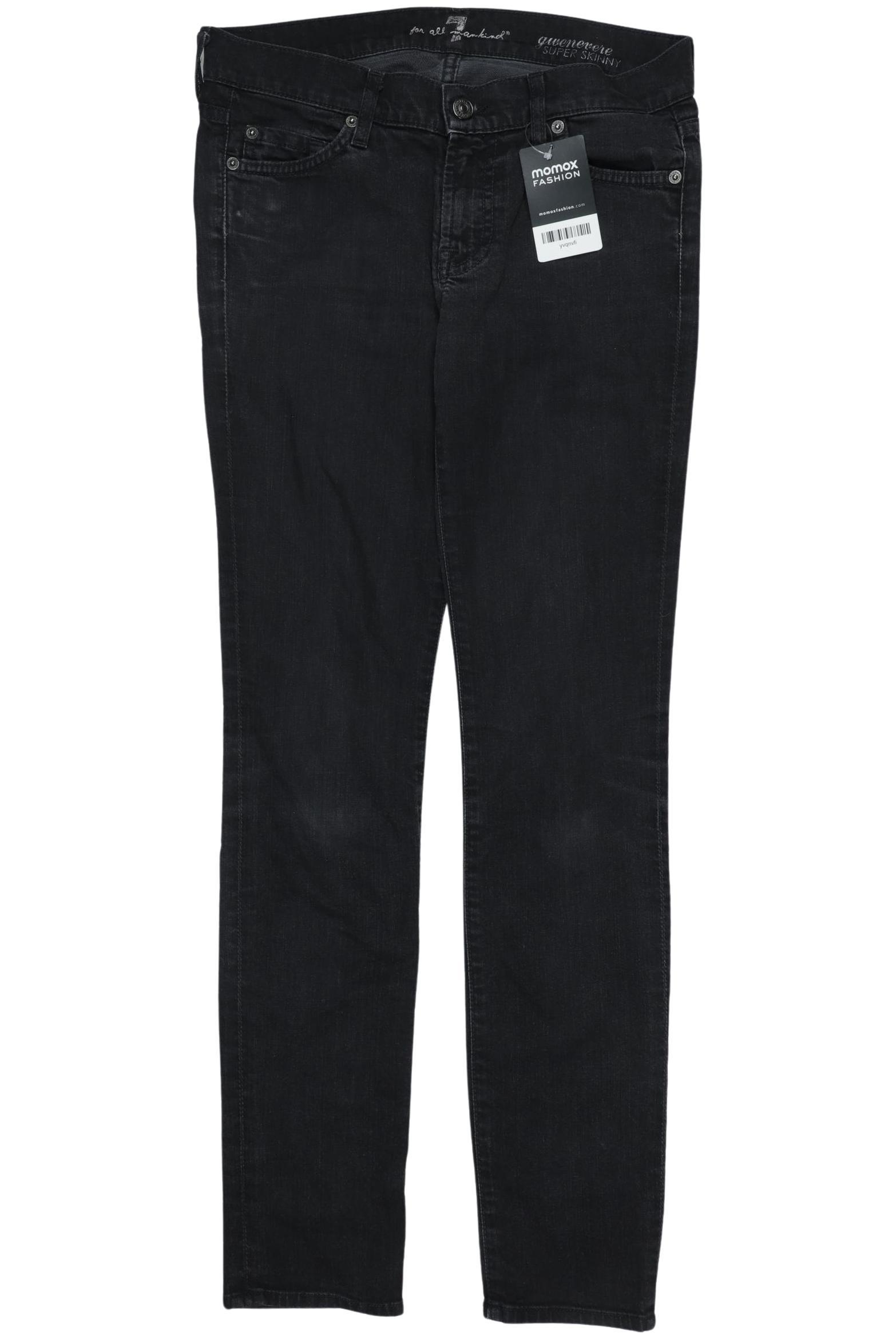 

7 for all mankind Damen Jeans, schwarz, Gr. 26