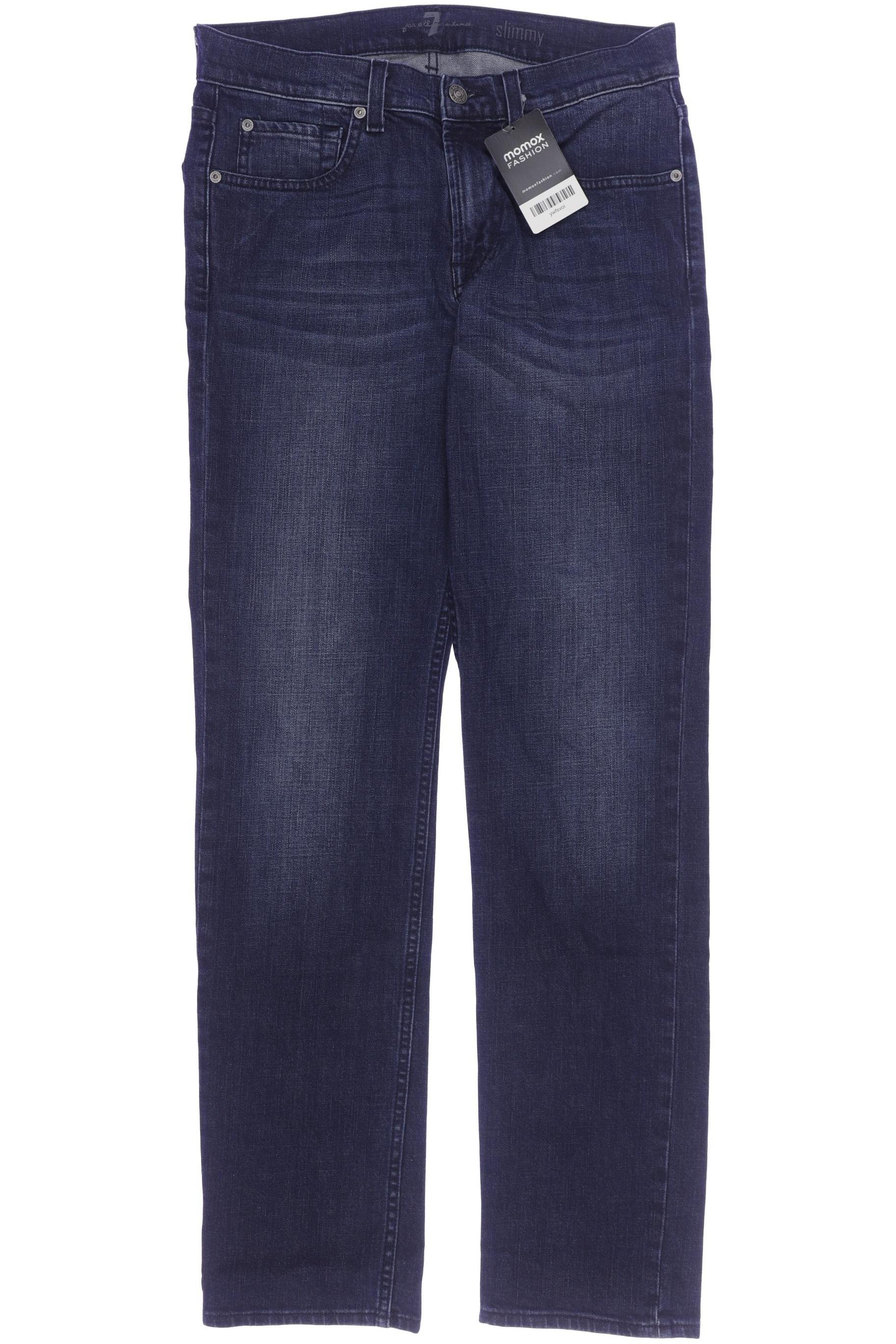 

7 for all mankind Herren Jeans, marineblau, Gr. 29