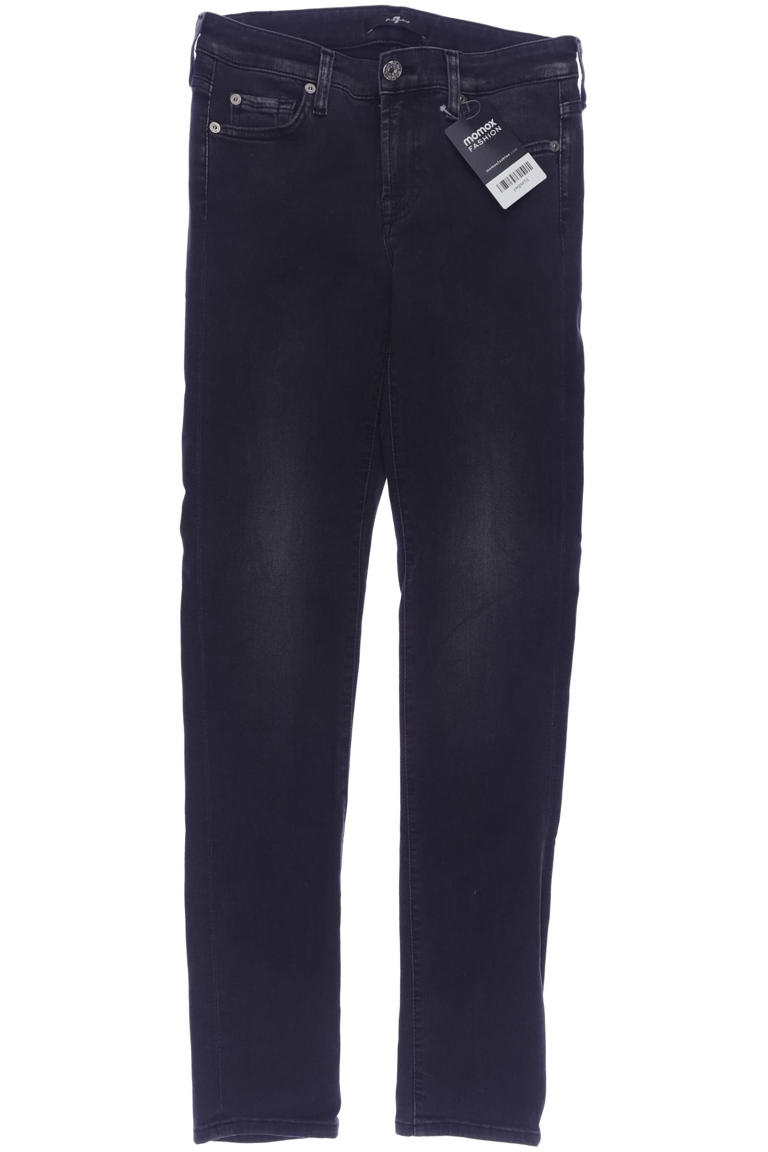 

7 for all mankind Damen Jeans, schwarz, Gr. 25