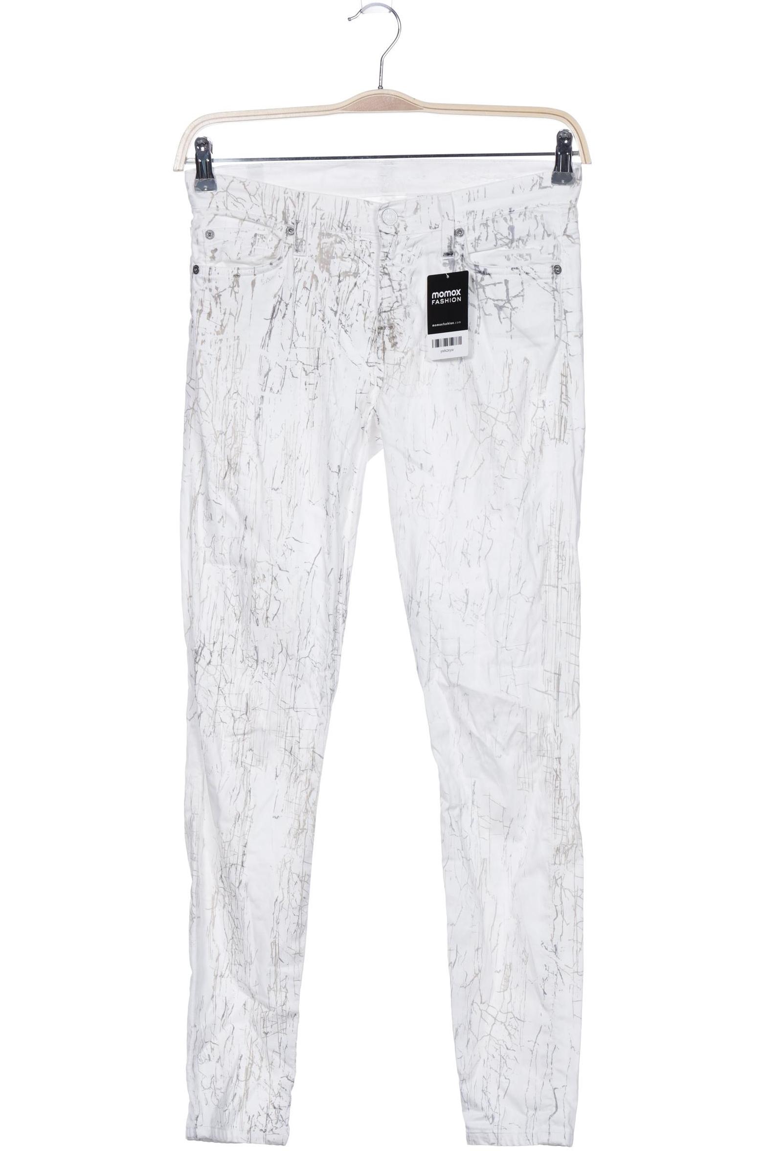 

7 for all mankind Damen Jeans, weiß