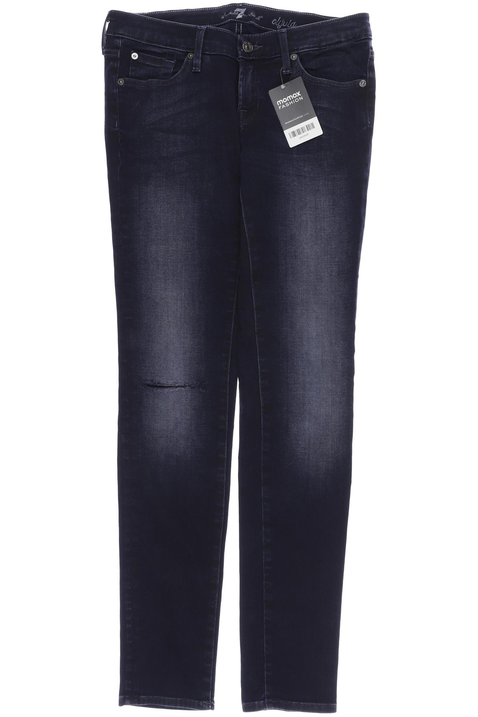 

7 for all mankind Damen Jeans, marineblau