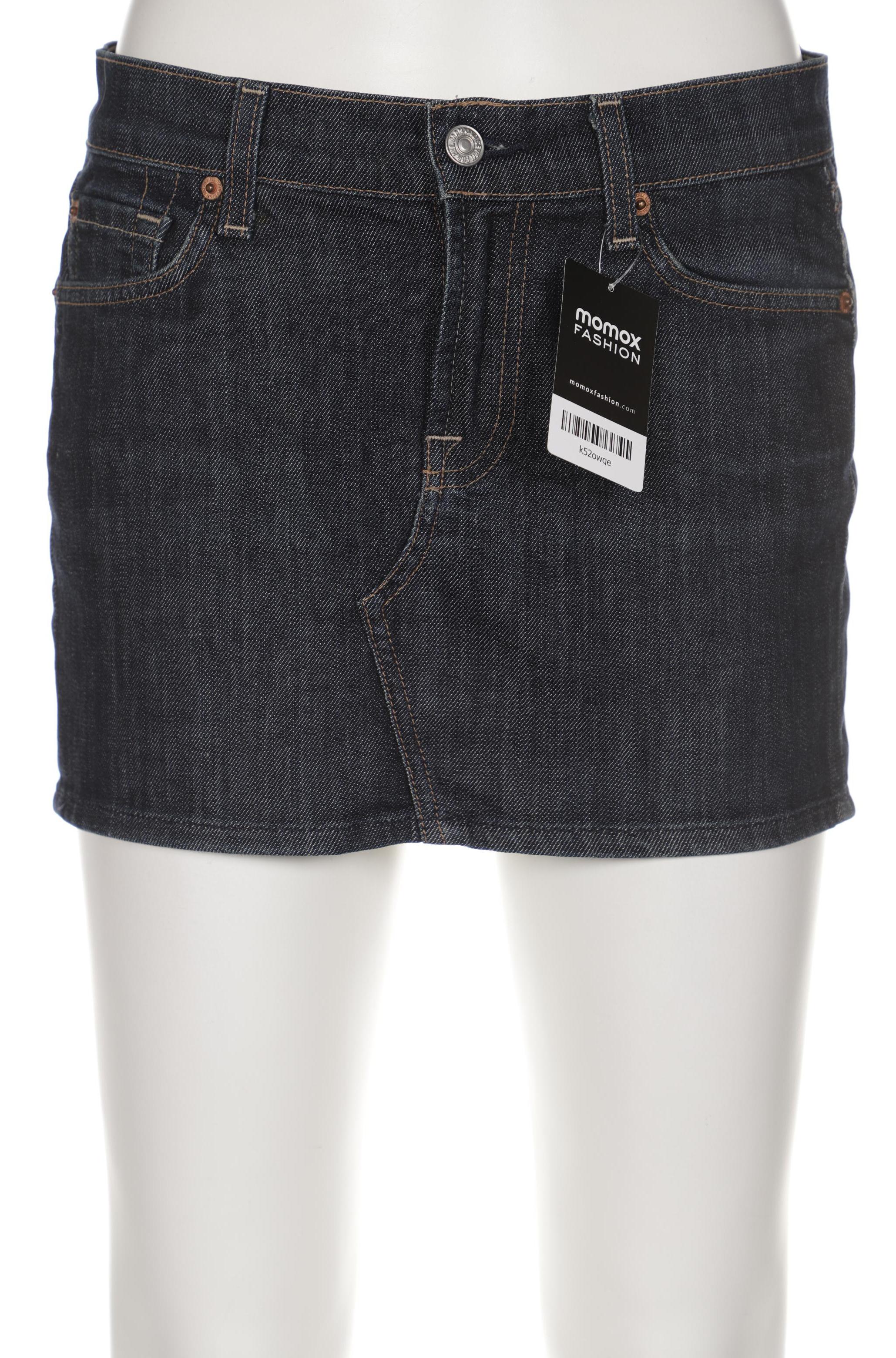 

7 for all mankind Damen Rock, marineblau