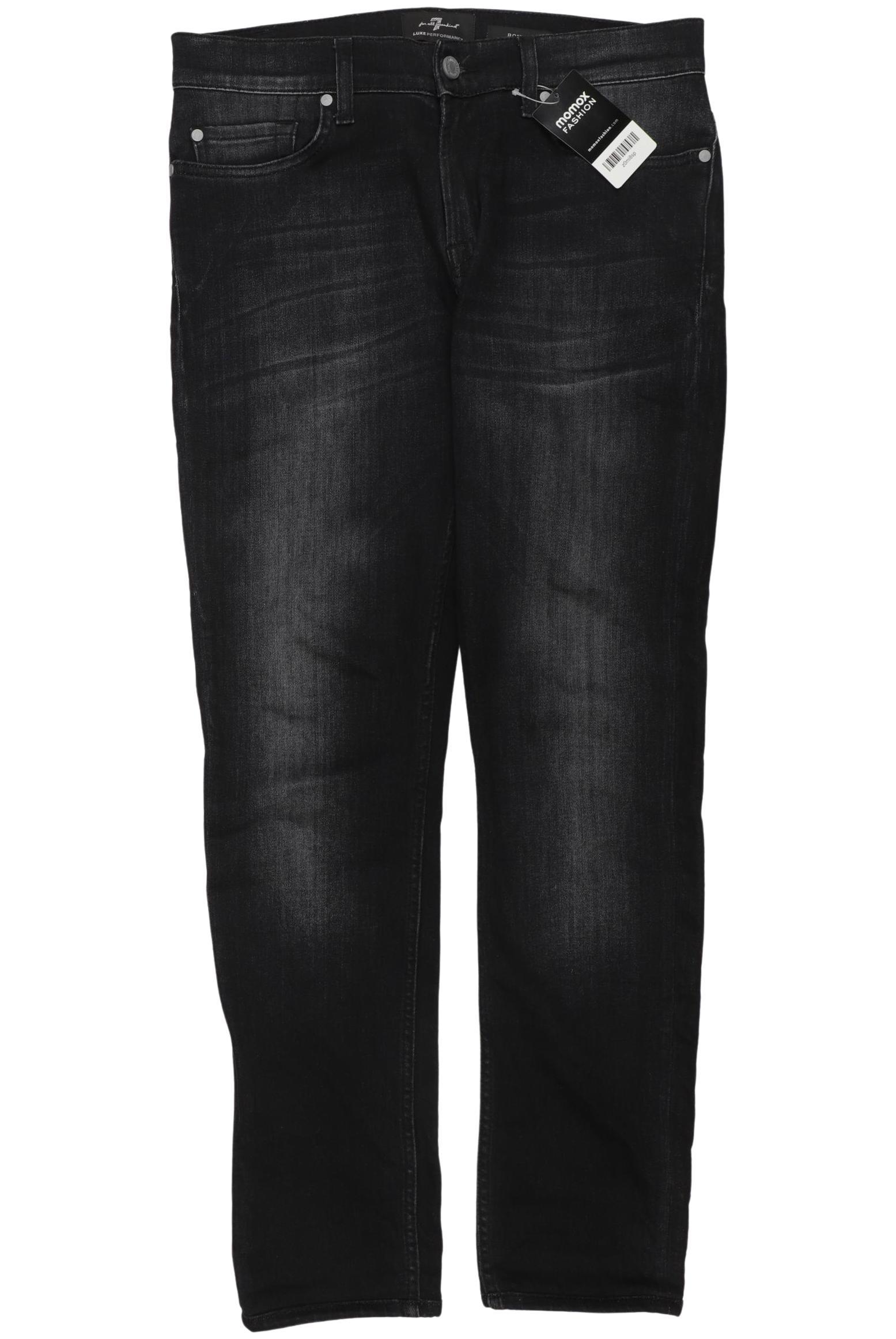 

7 for all mankind Herren Jeans, schwarz, Gr. 31