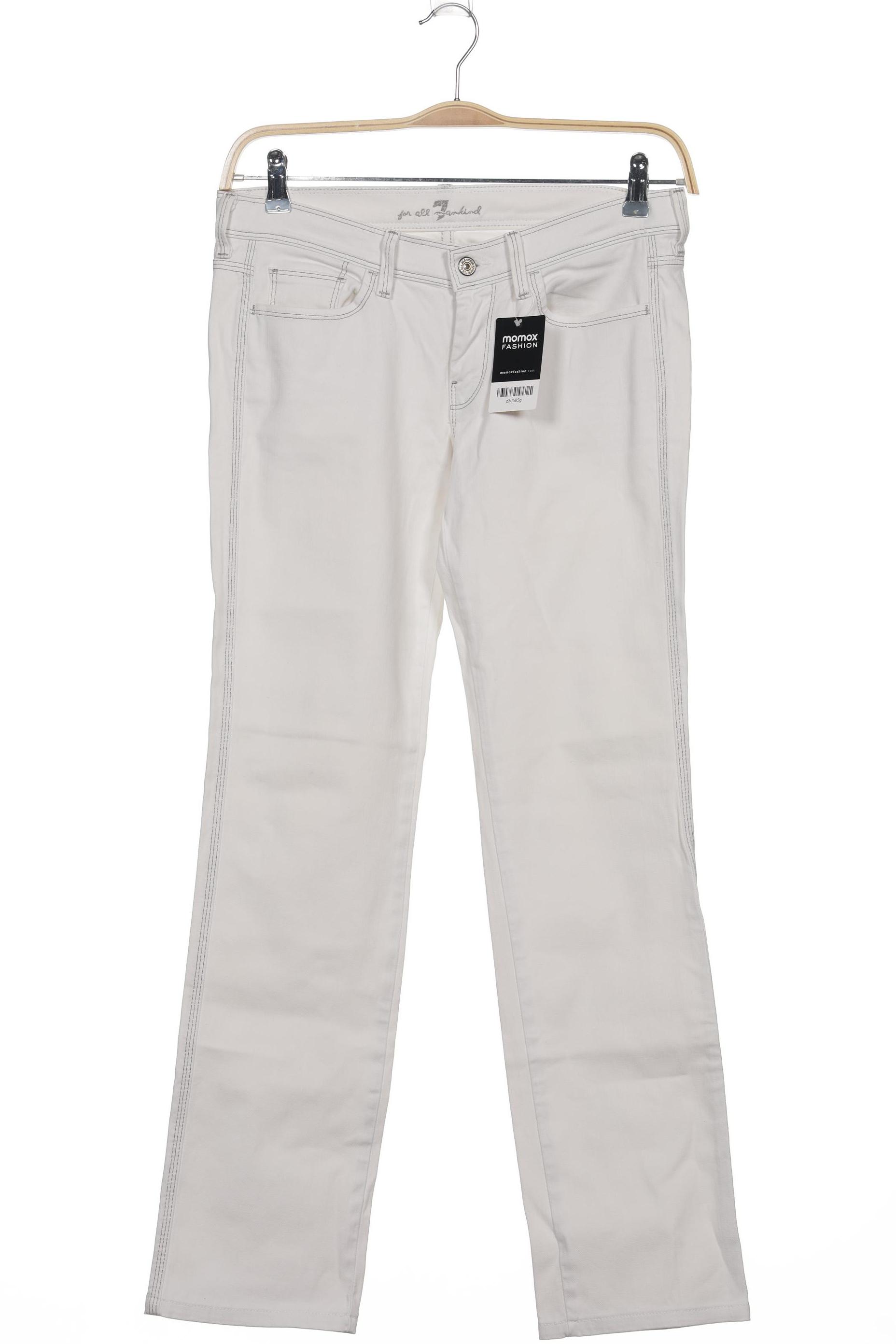 

7 for all mankind Damen Jeans, weiß, Gr. 29