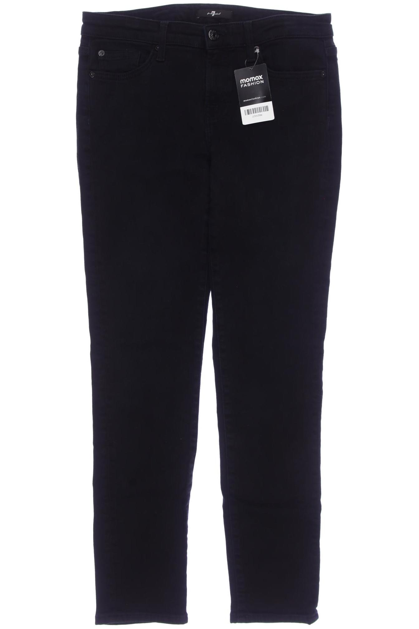 

7 for all mankind Damen Jeans, schwarz, Gr. 29