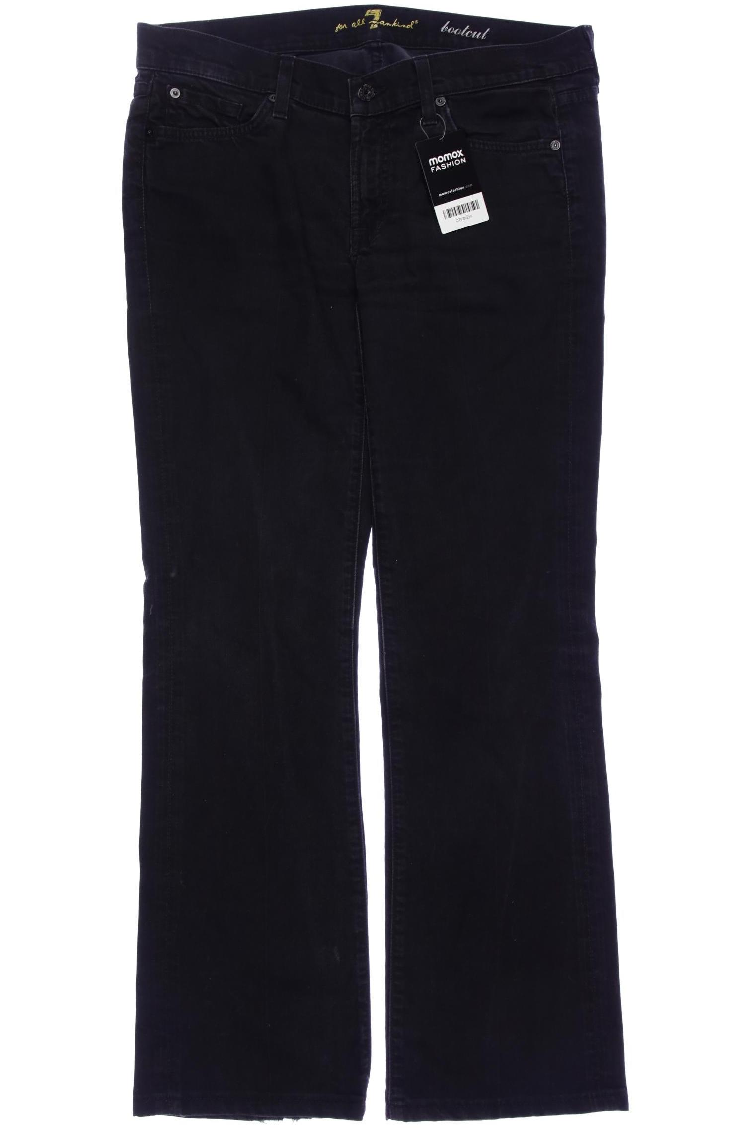 

7 for all mankind Damen Jeans, schwarz, Gr. 31