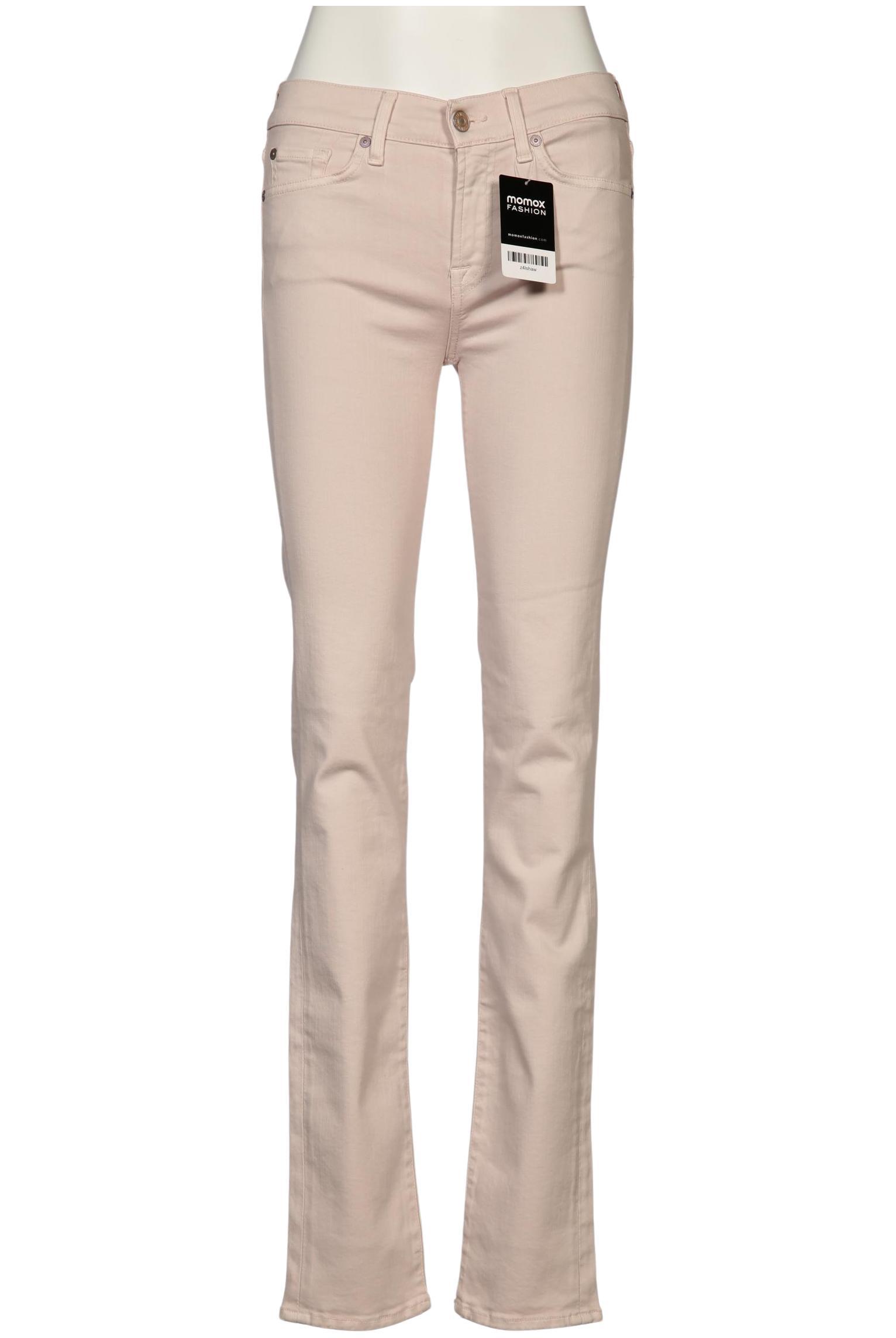 

7 for all mankind Damen Jeans, pink, Gr. 27