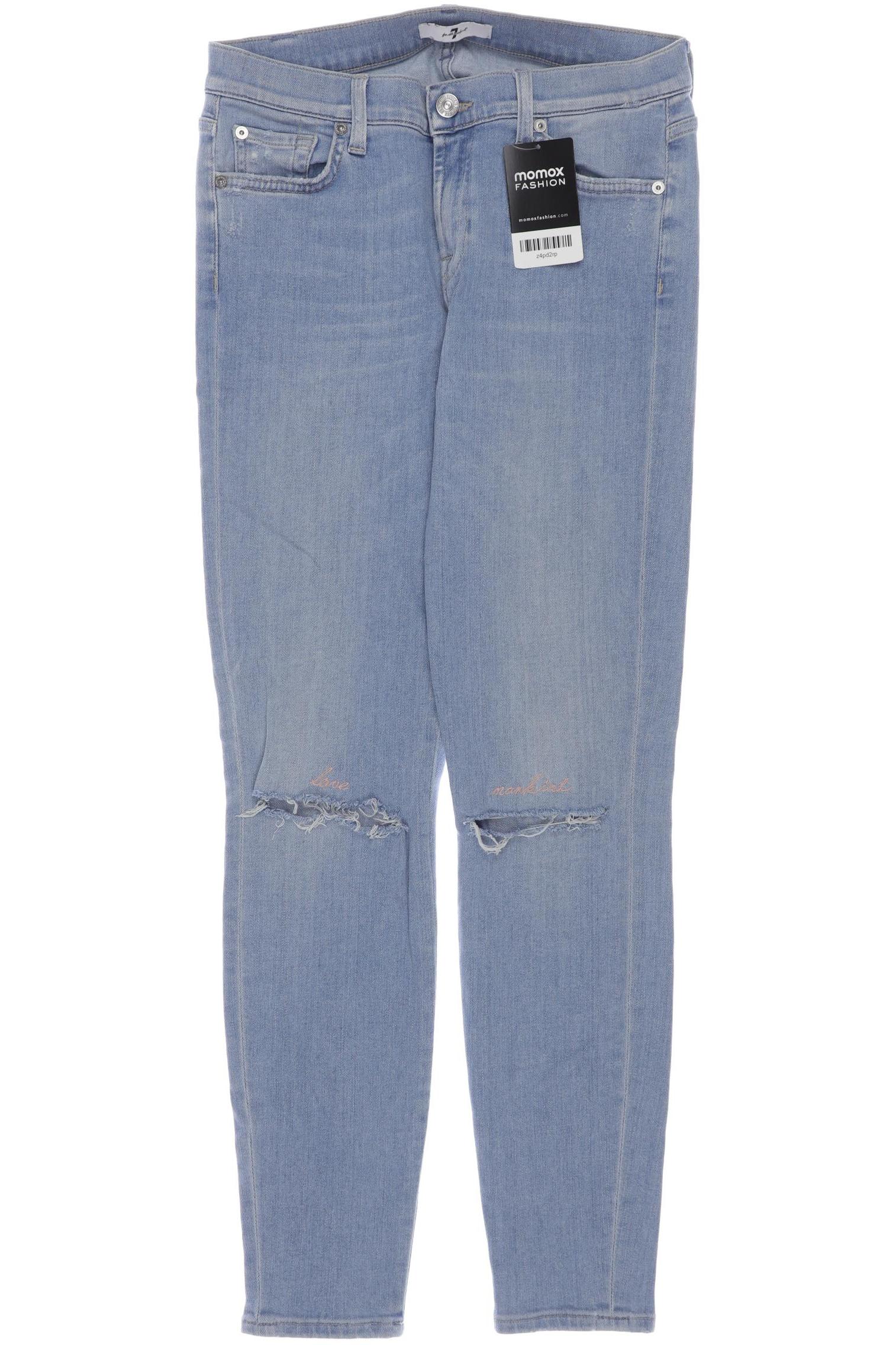 

7 for all mankind Damen Jeans, hellblau