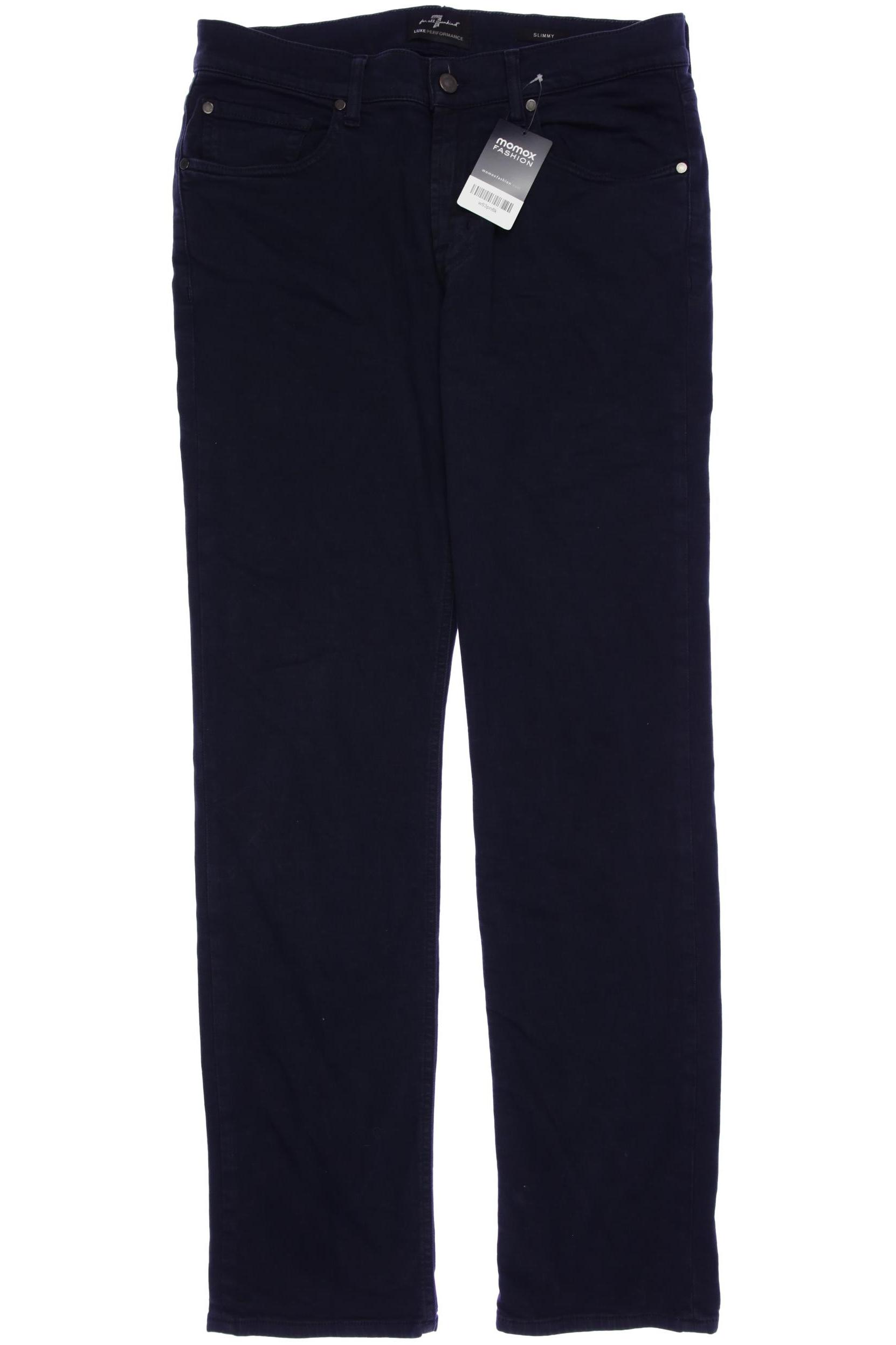 

7 for all mankind Herren Jeans, marineblau, Gr. 32