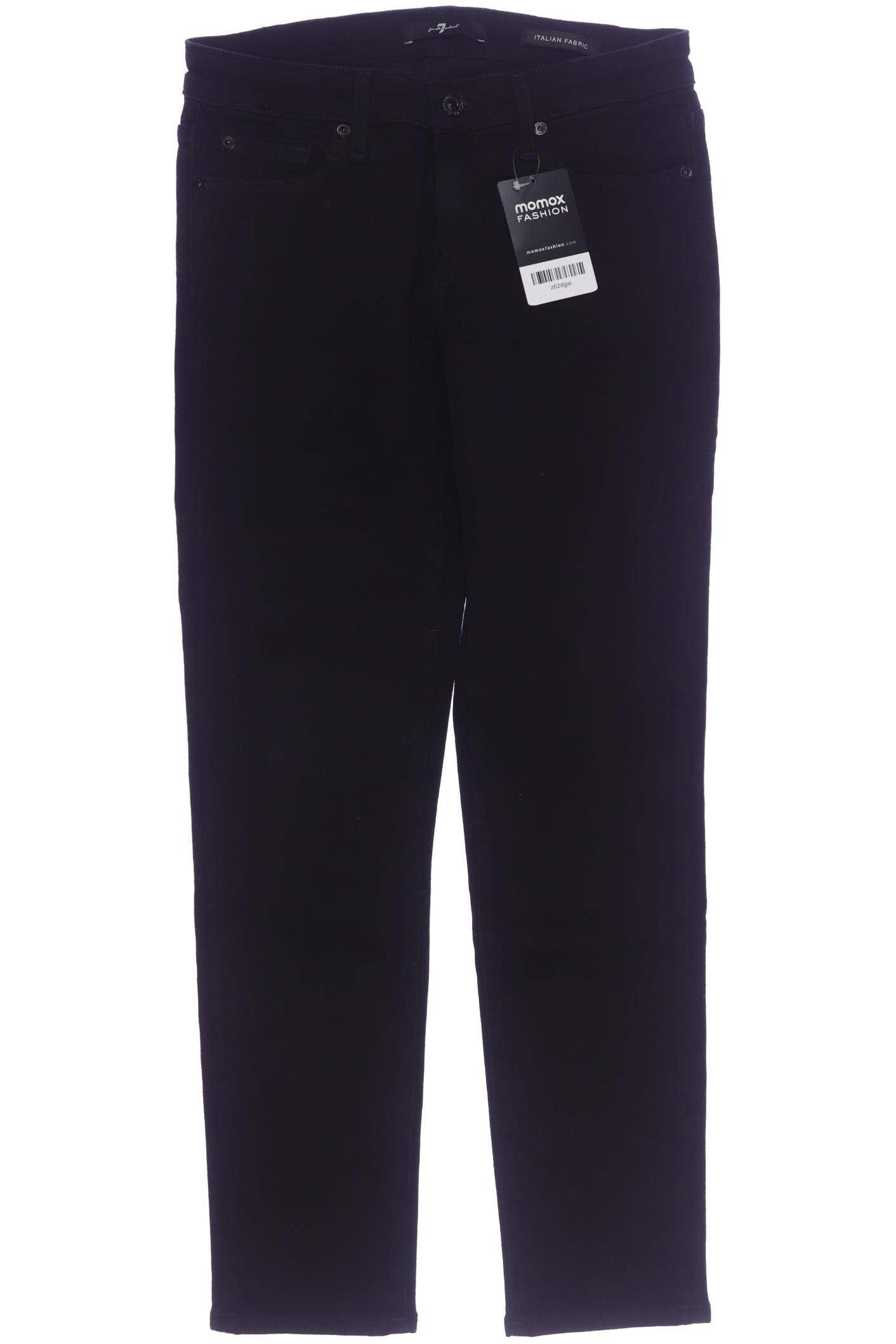 

7 for all mankind Damen Jeans, schwarz, Gr. 25