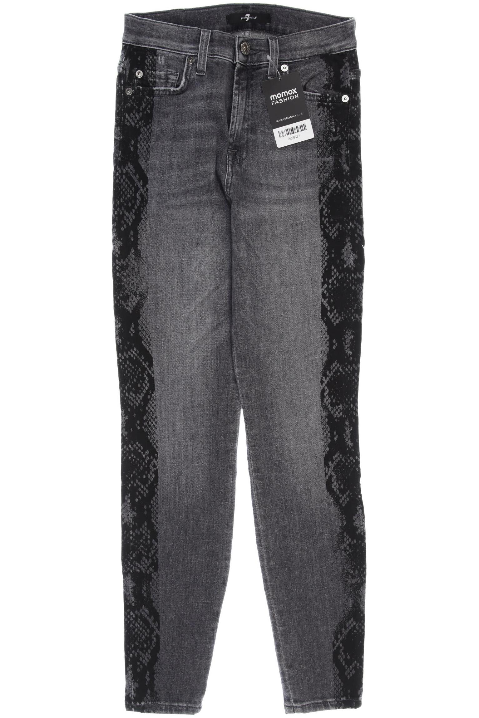 

7 for all mankind Damen Jeans, grau, Gr. 25