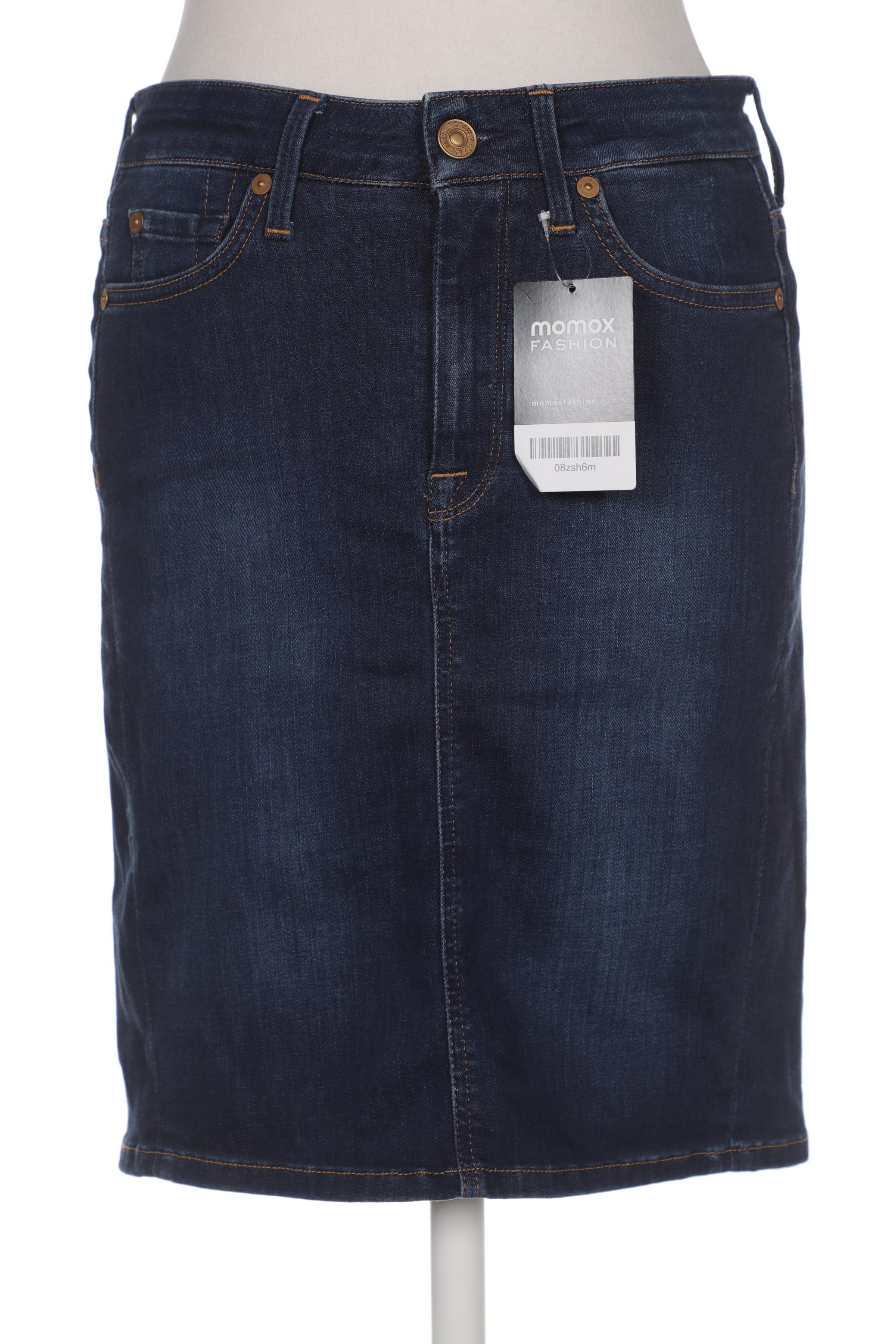 

7 for all mankind Damen Rock, marineblau