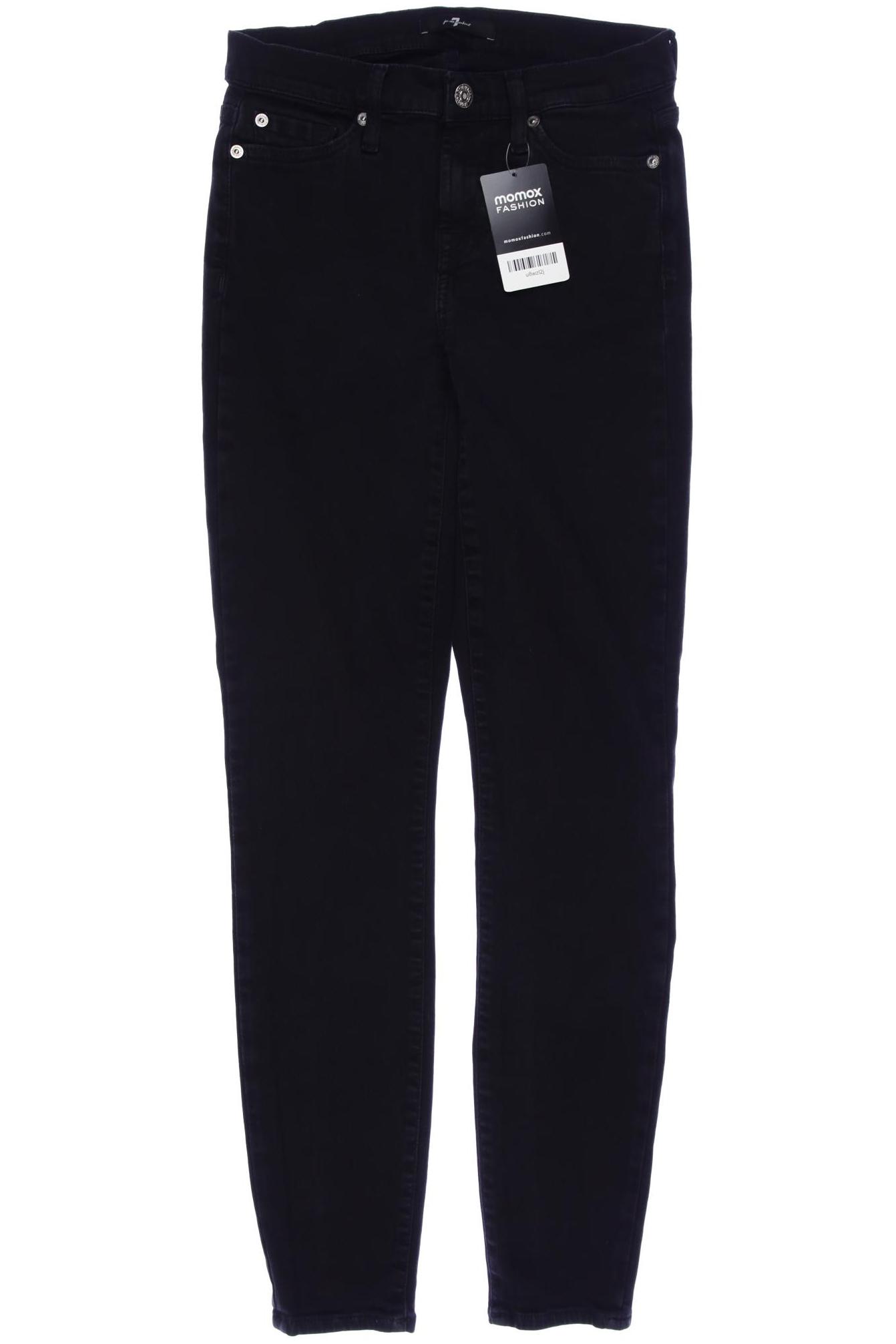 

7 for all mankind Damen Jeans, schwarz, Gr. 26