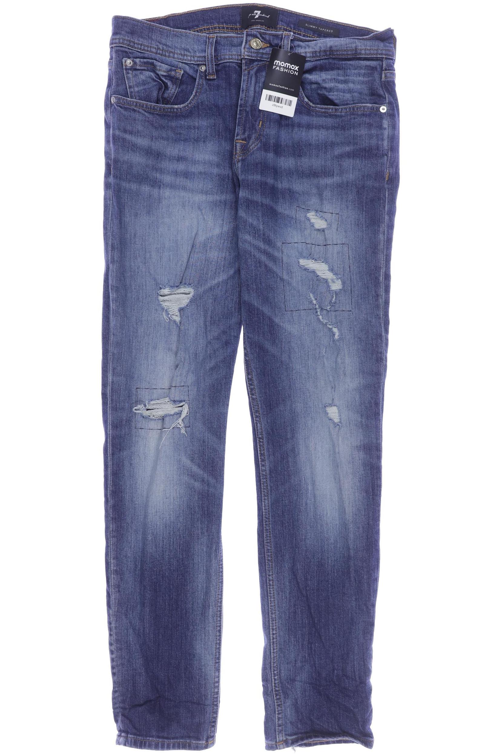 

7 for all mankind Herren Jeans, blau, Gr. 33