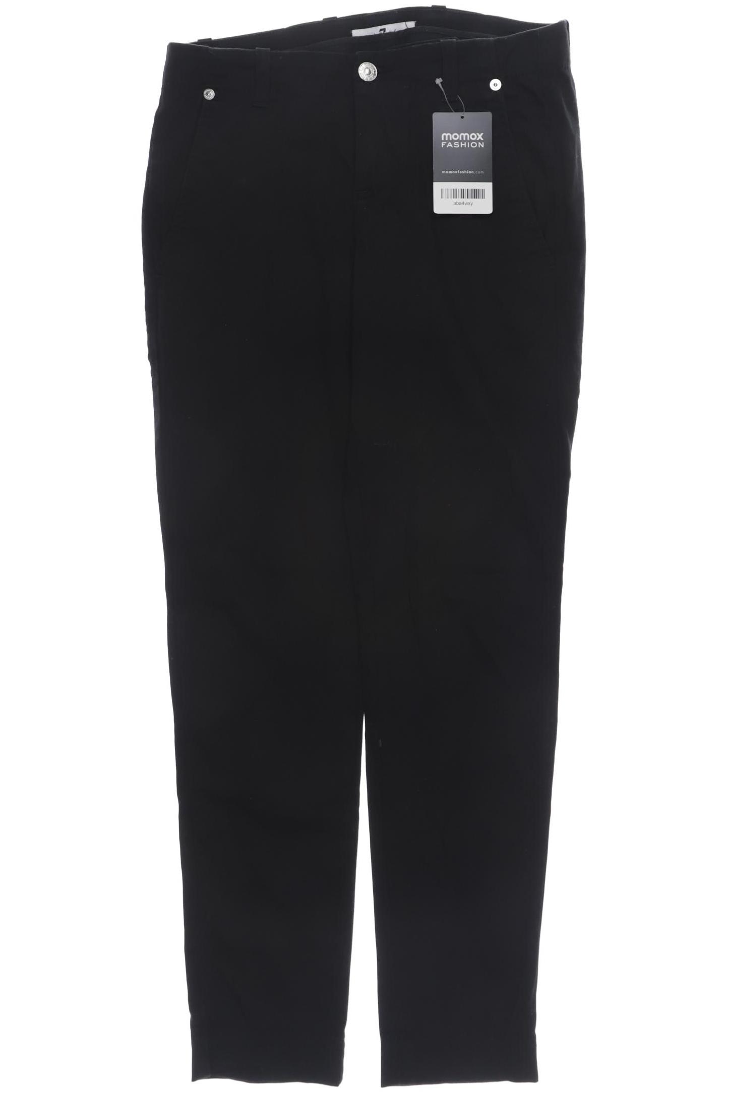 

7 for all mankind Damen Stoffhose, schwarz