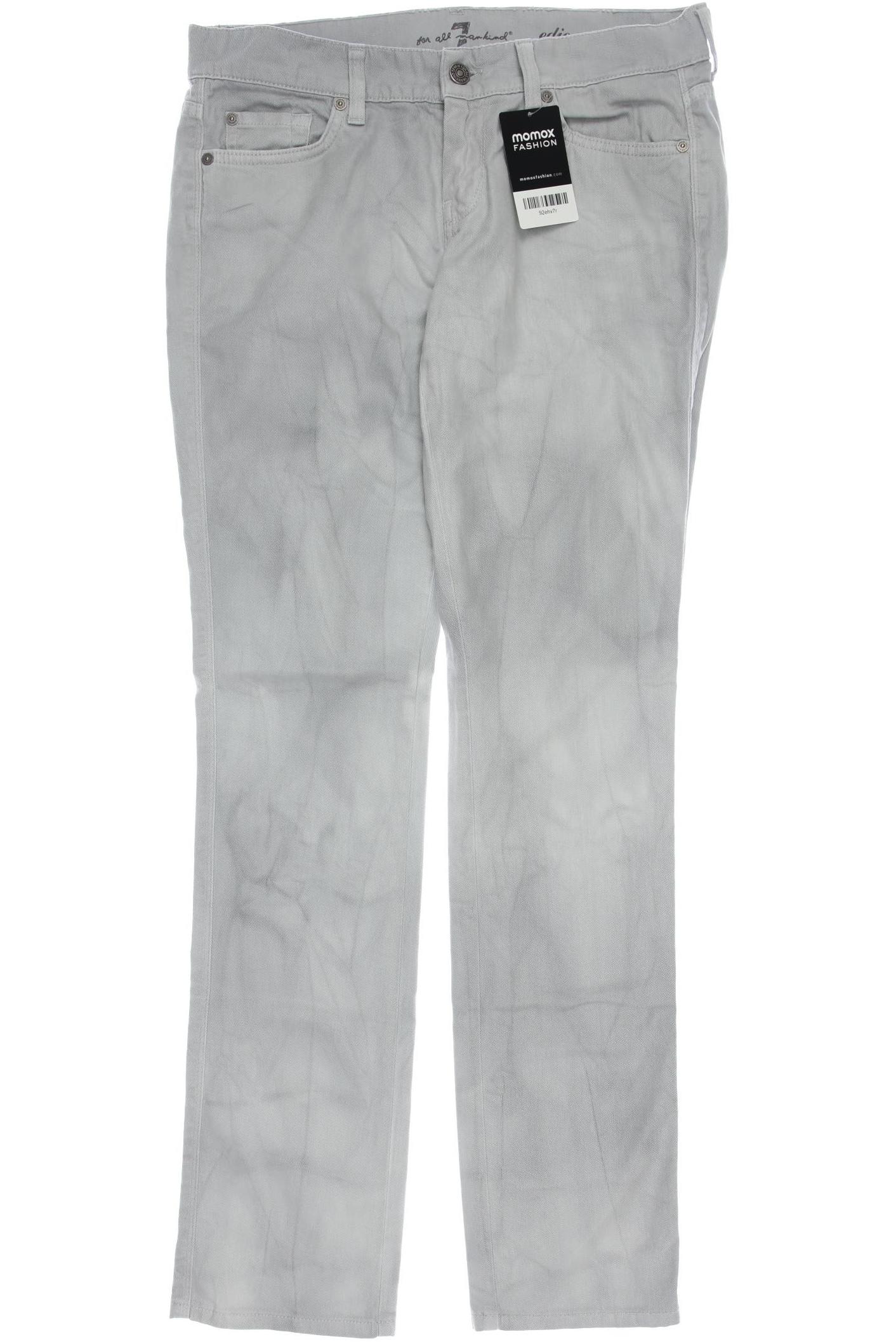 

7 for all mankind Damen Jeans, grau, Gr. 30
