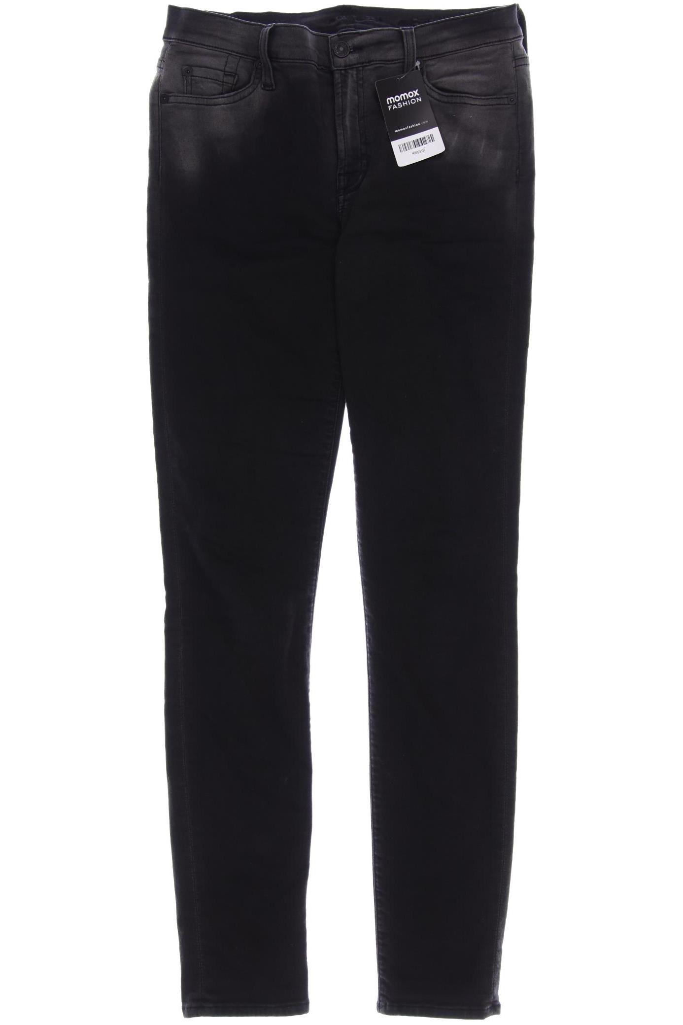 

7 for all mankind Damen Jeans, schwarz