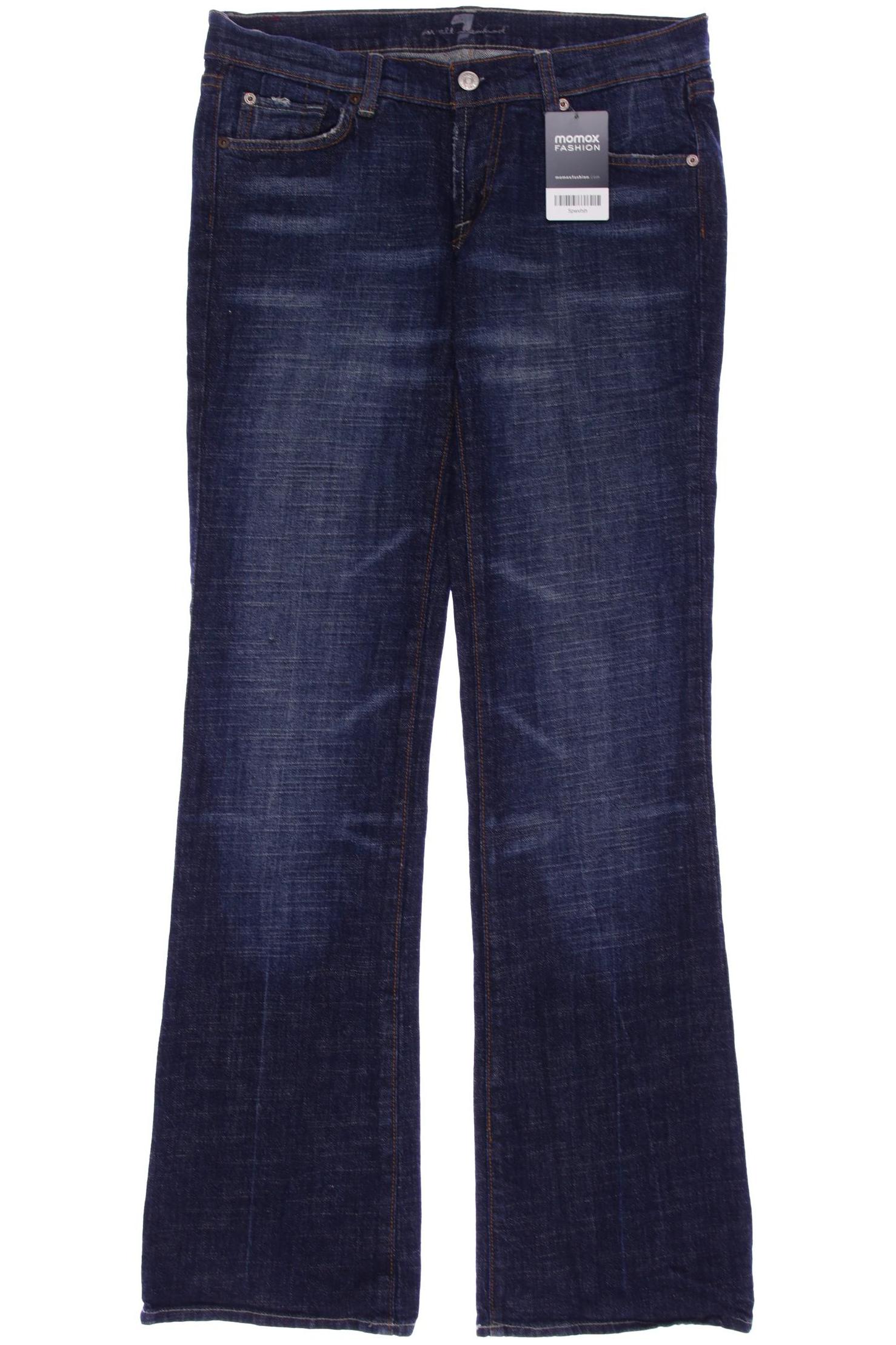 

7 for all mankind Damen Jeans, marineblau