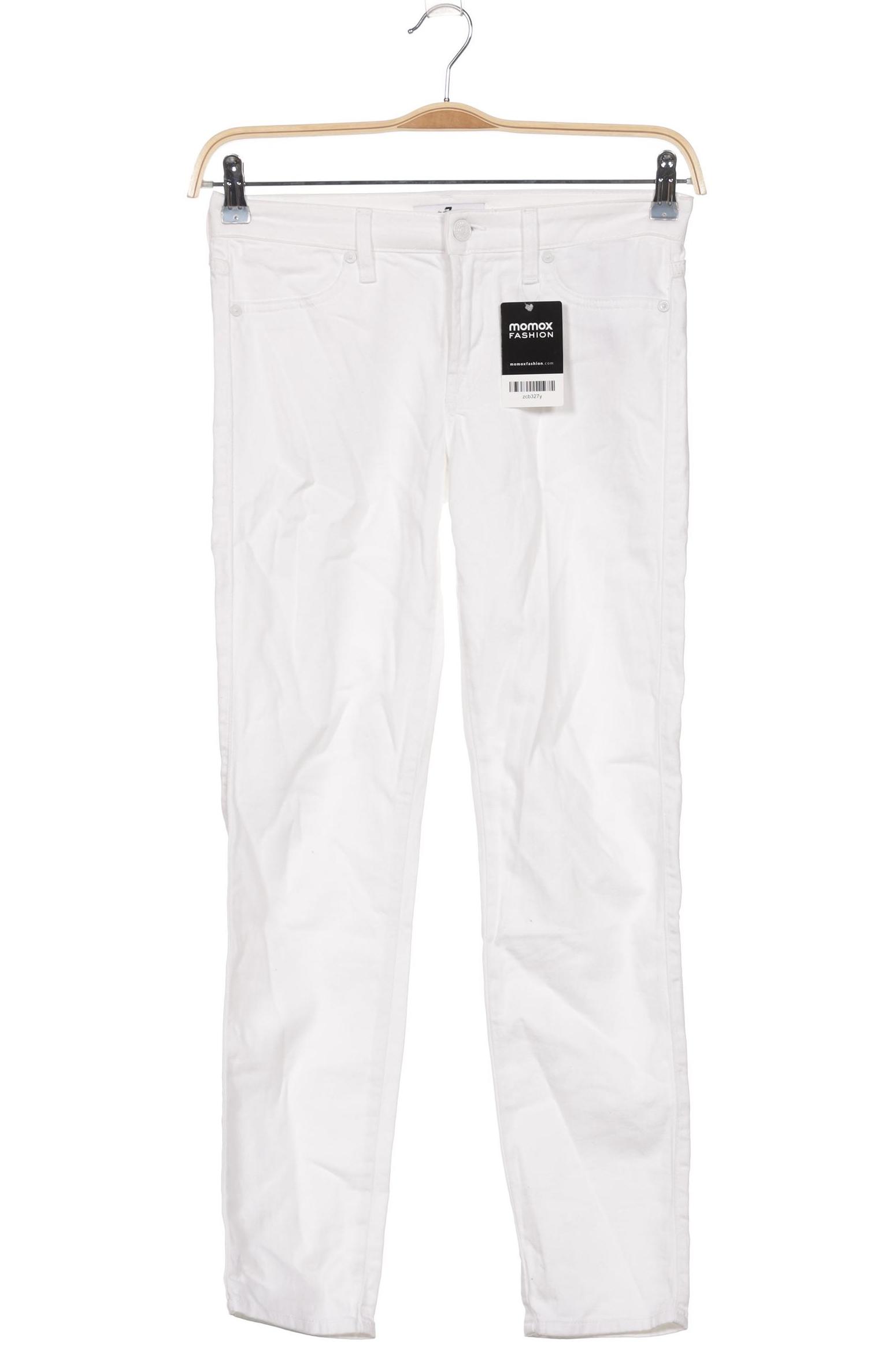 

7 for all mankind Damen Jeans, weiß, Gr. 27