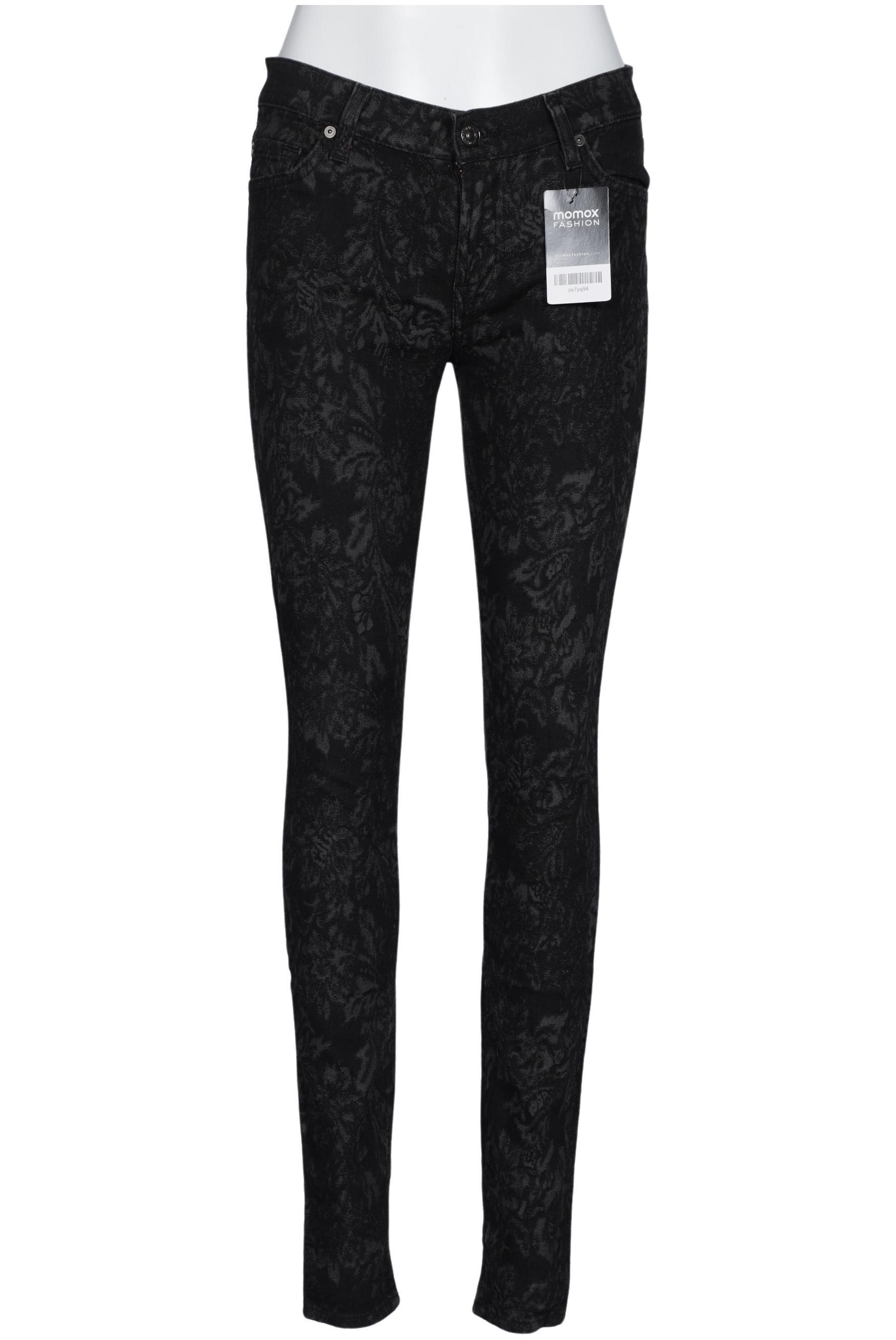 

7 for all mankind Damen Jeans, schwarz, Gr. 27