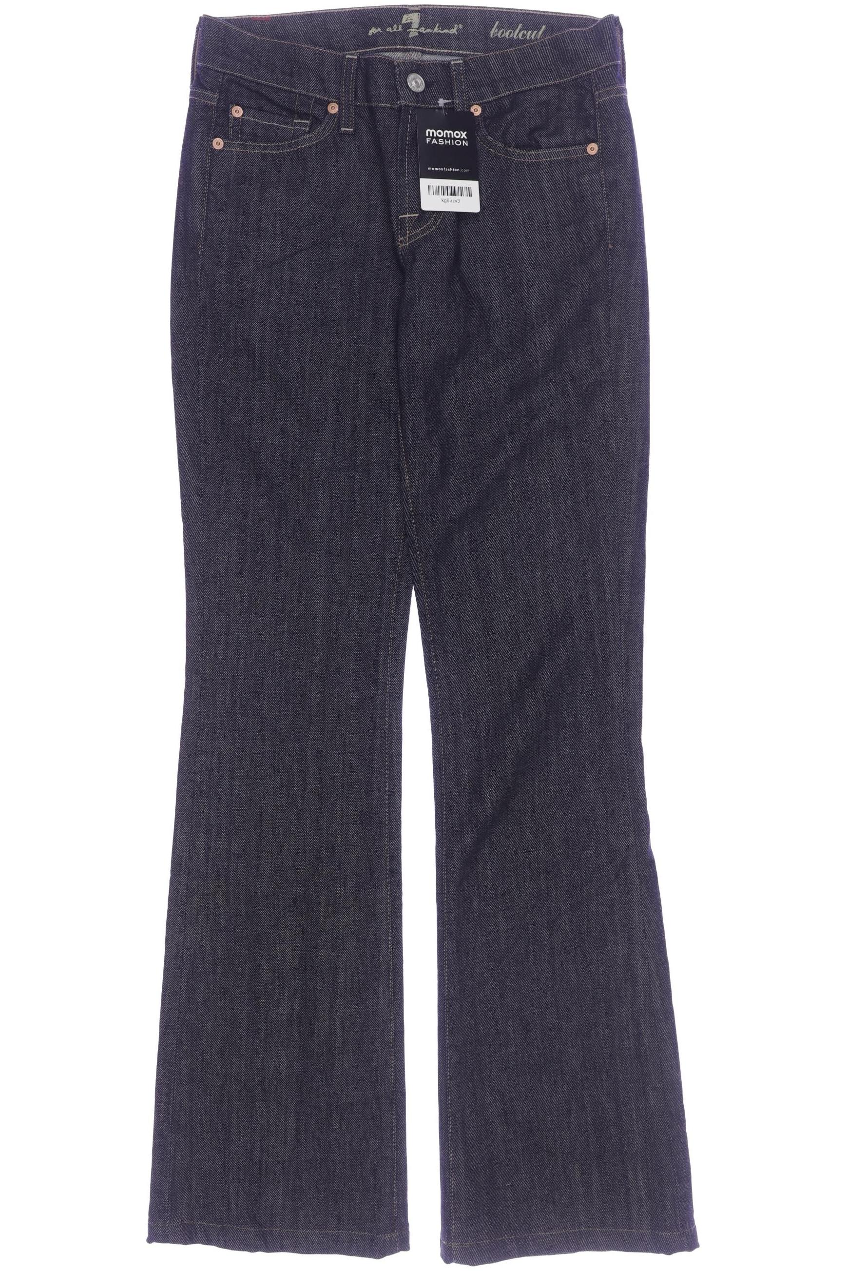 

7 for all mankind Damen Jeans, schwarz, Gr. 25