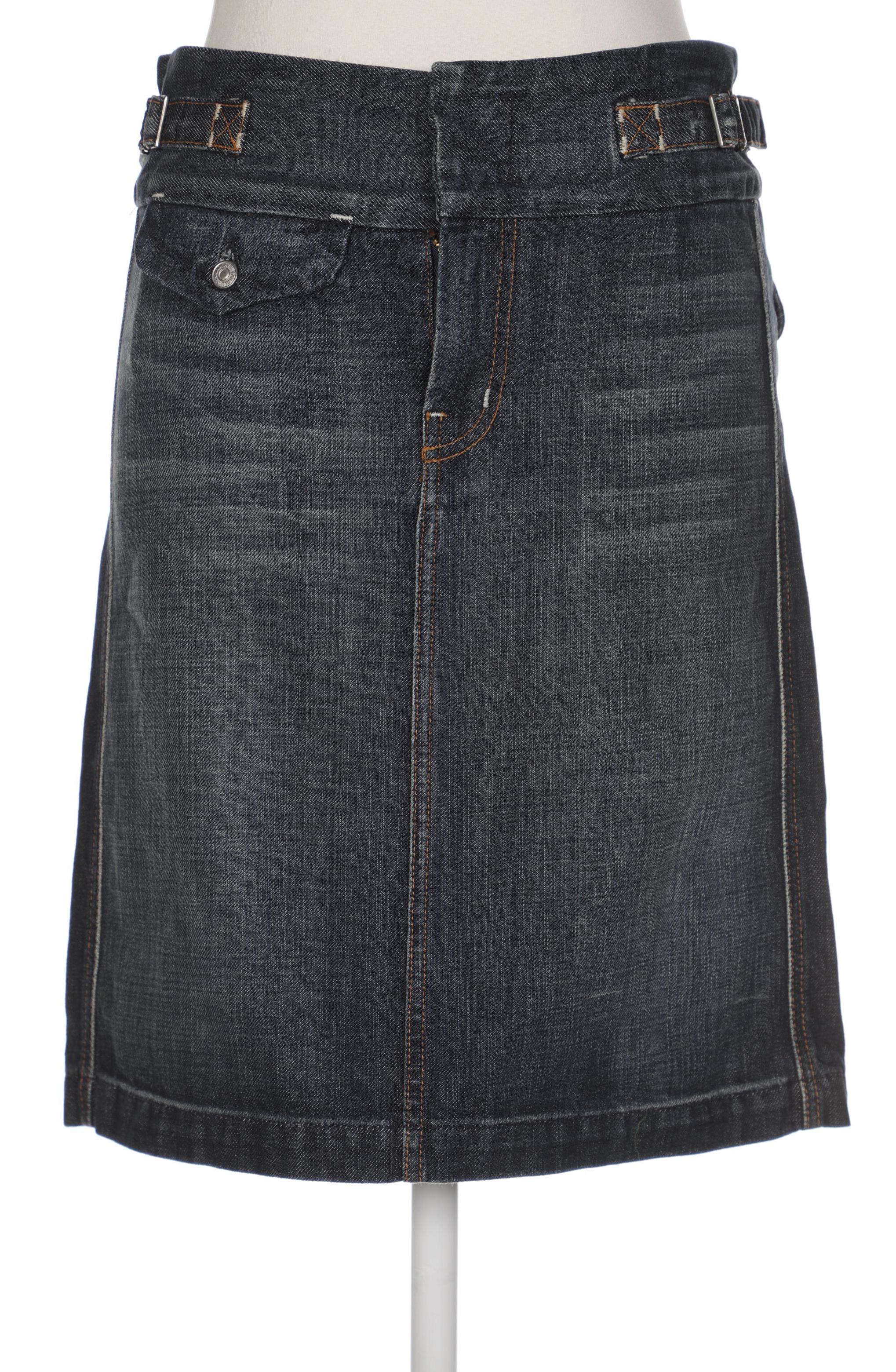 

7 for all mankind Damen Rock, marineblau