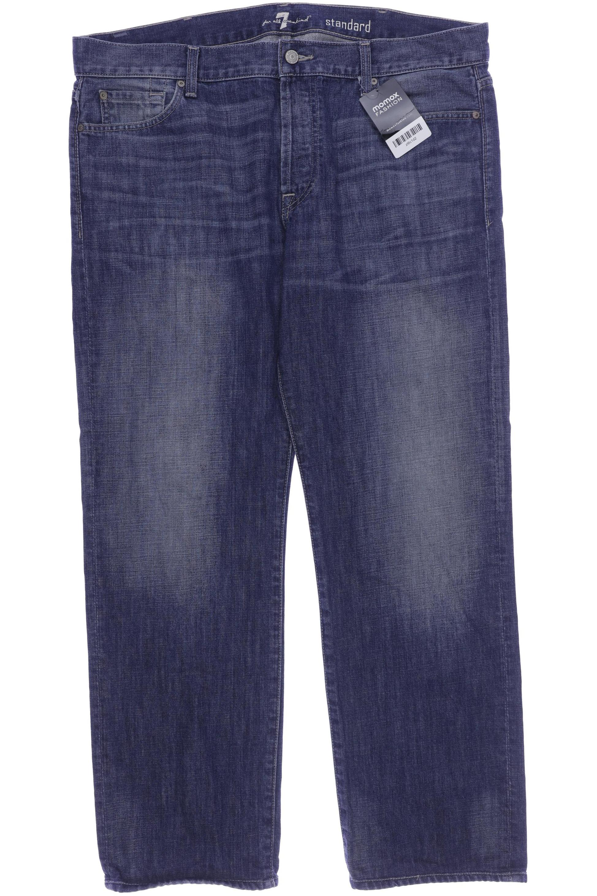 

7 for all mankind Herren Jeans, blau, Gr. 56