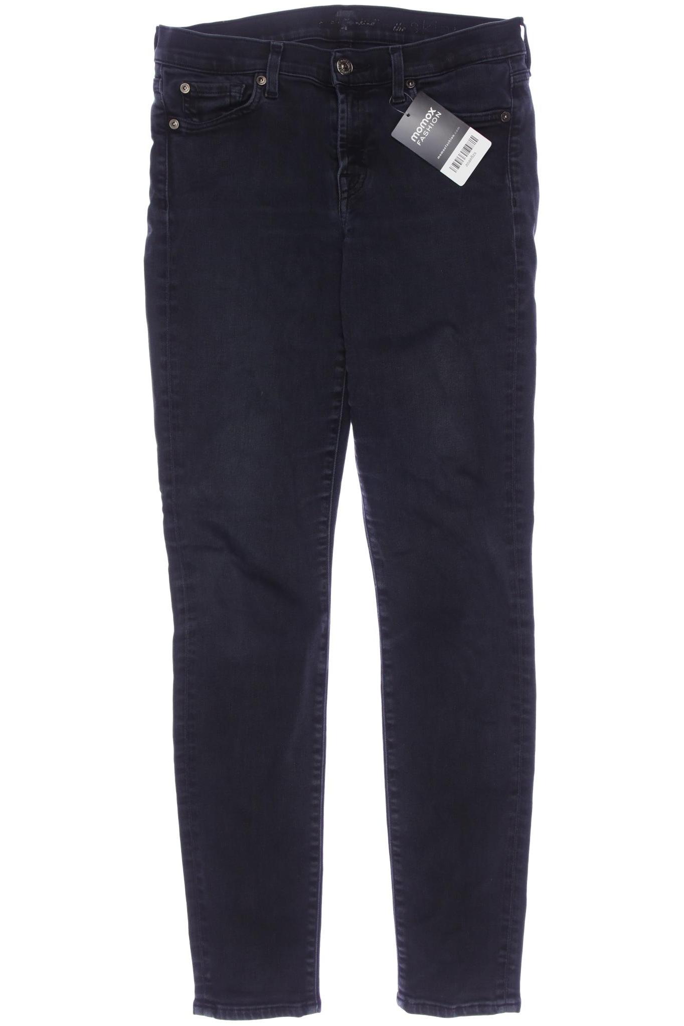 

7 for all mankind Damen Jeans, schwarz, Gr. 28