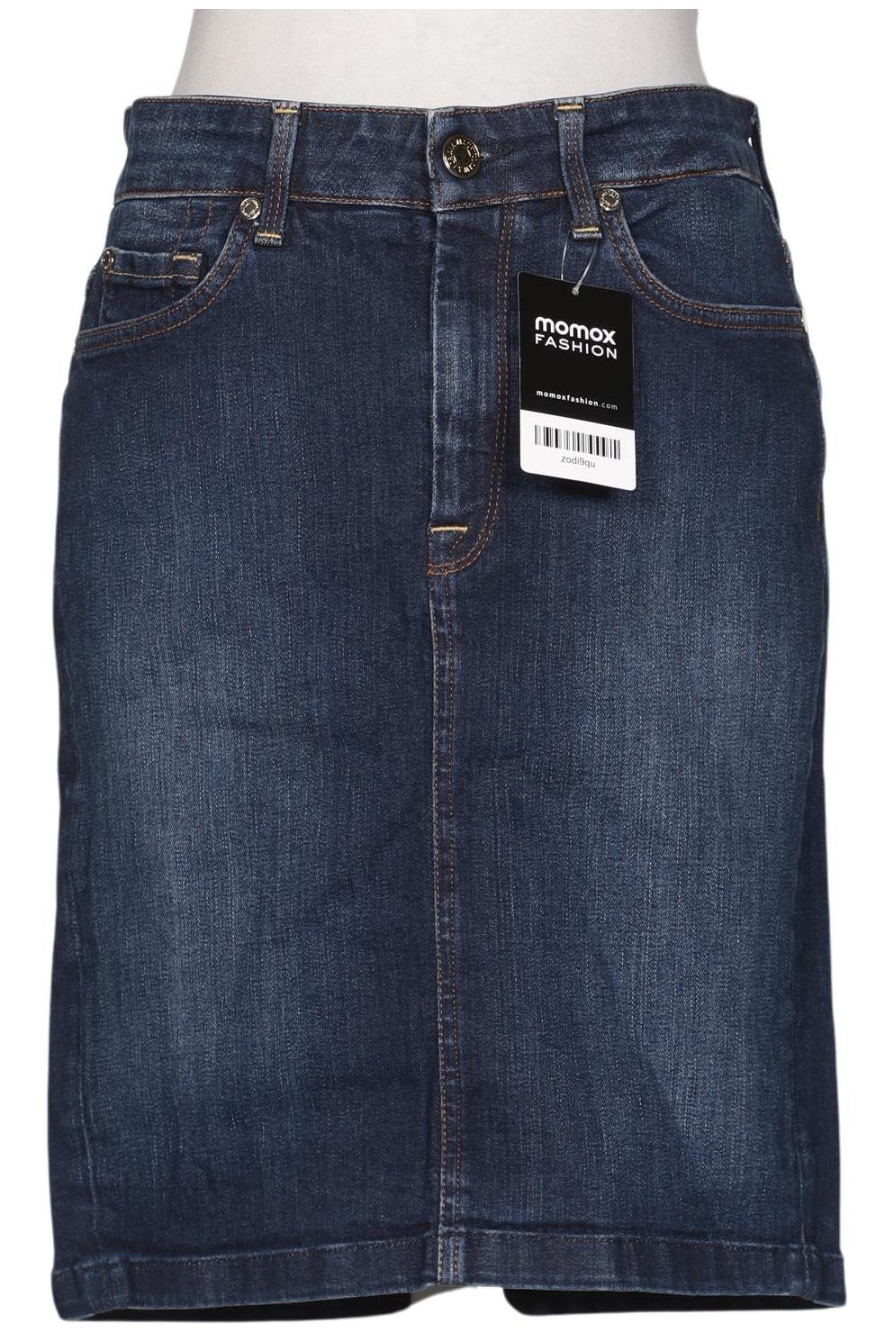 

7 for all mankind Damen Rock, blau, Gr. 27