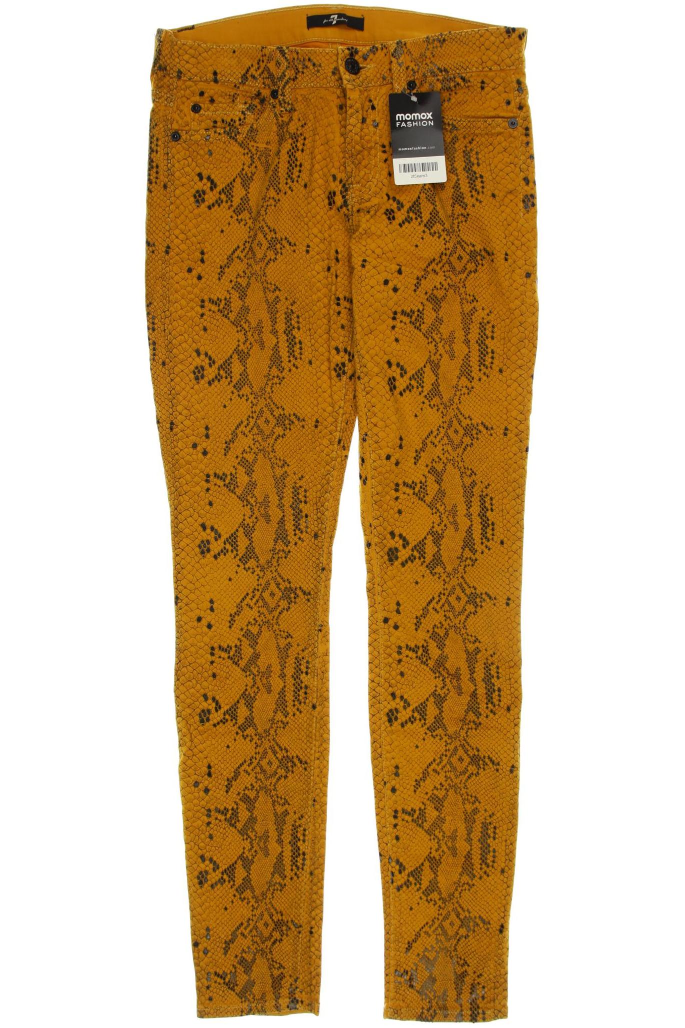 

7 for all mankind Damen Stoffhose, orange