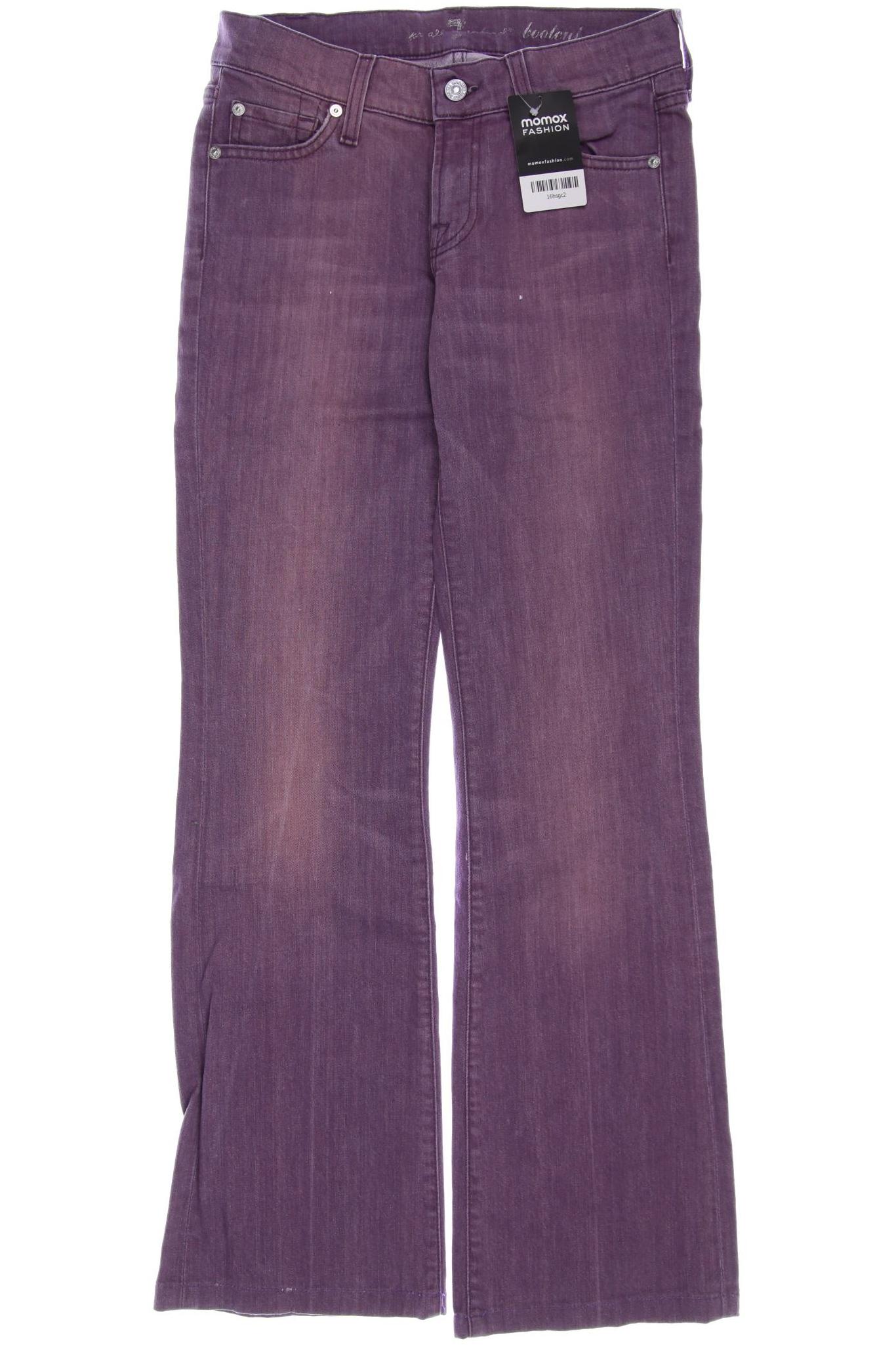 

7 for all mankind Damen Jeans, flieder, Gr. 34