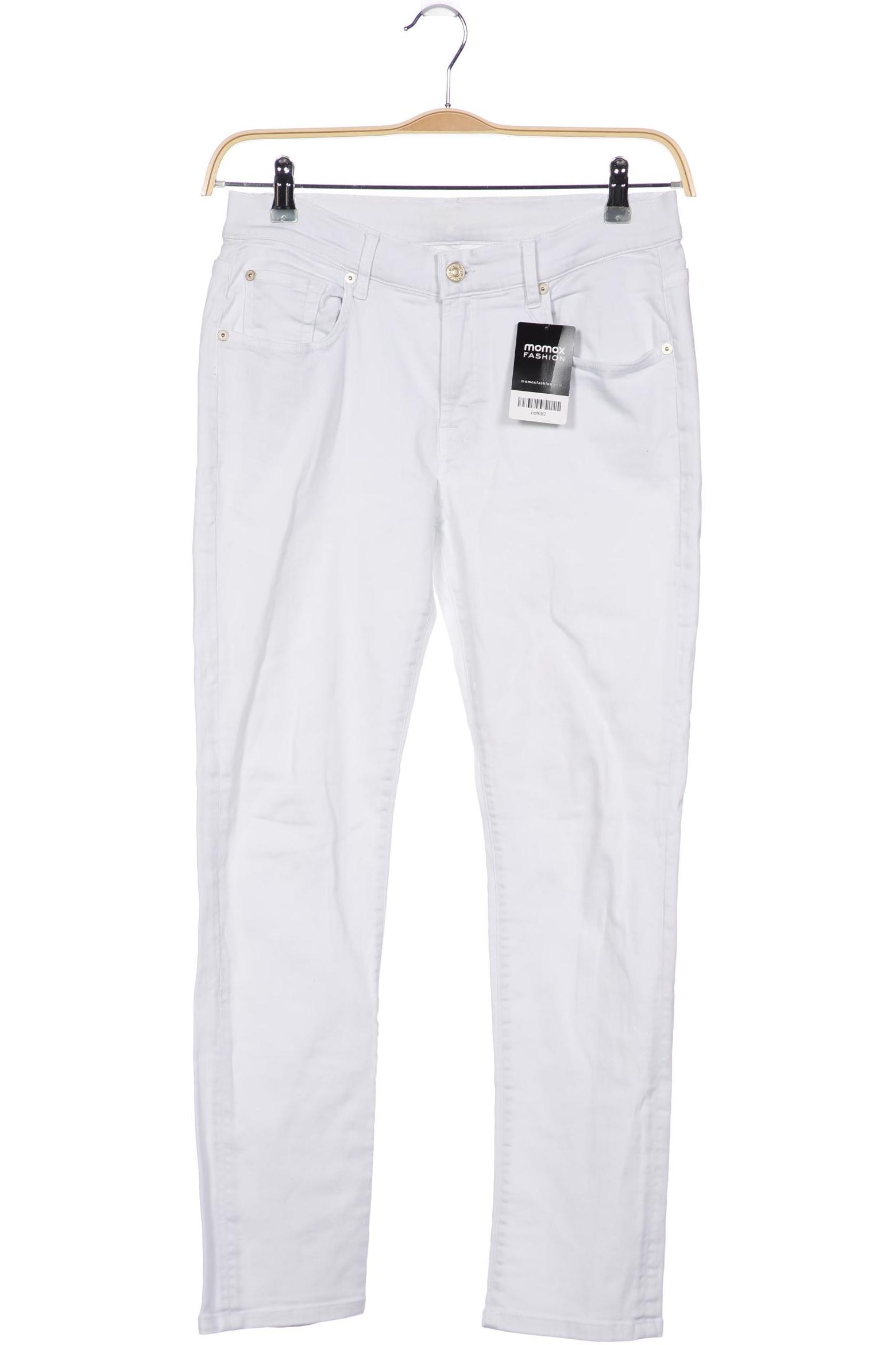 

7 for all mankind Damen Jeans, weiß