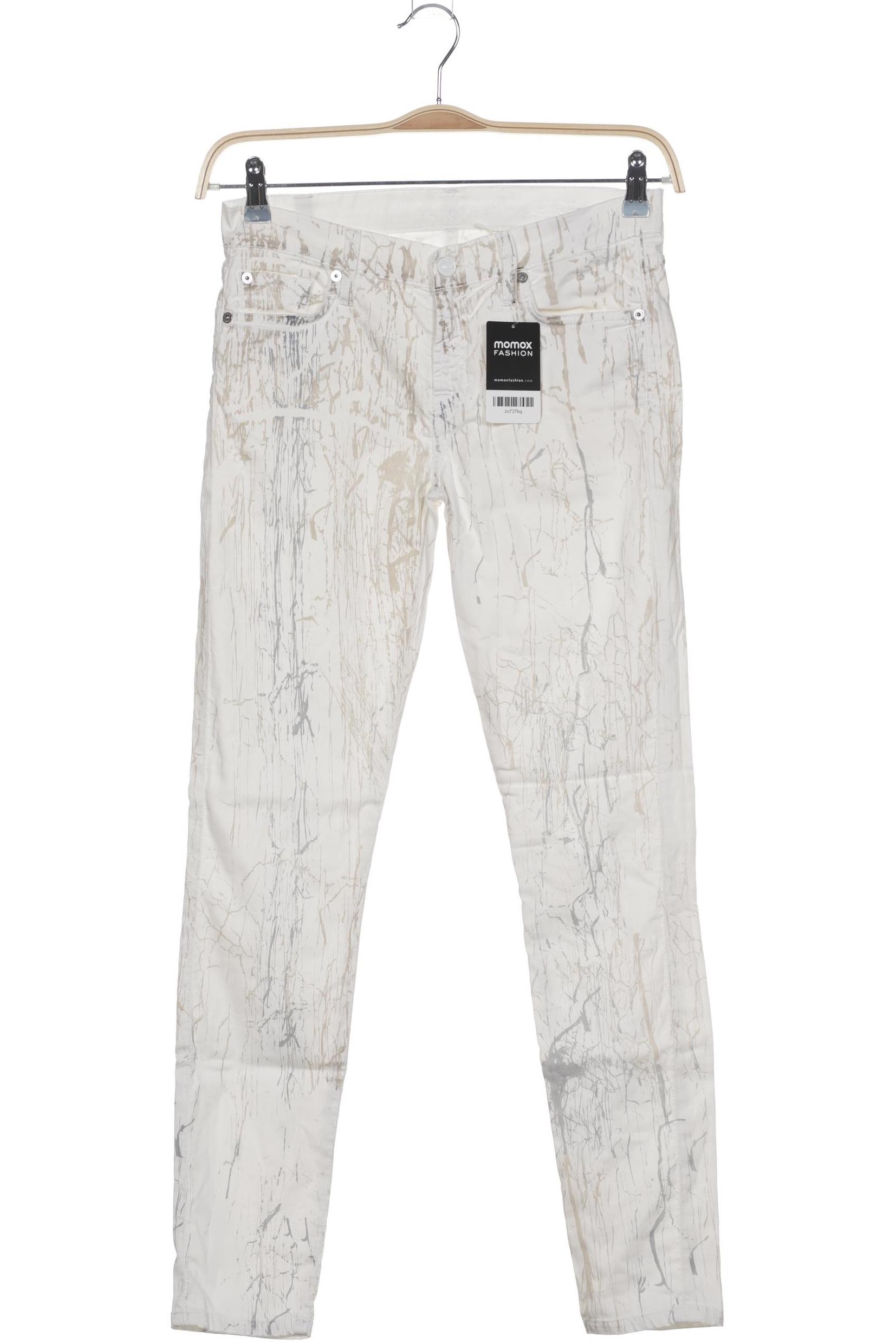 

7 for all mankind Damen Jeans, weiß, Gr. 27