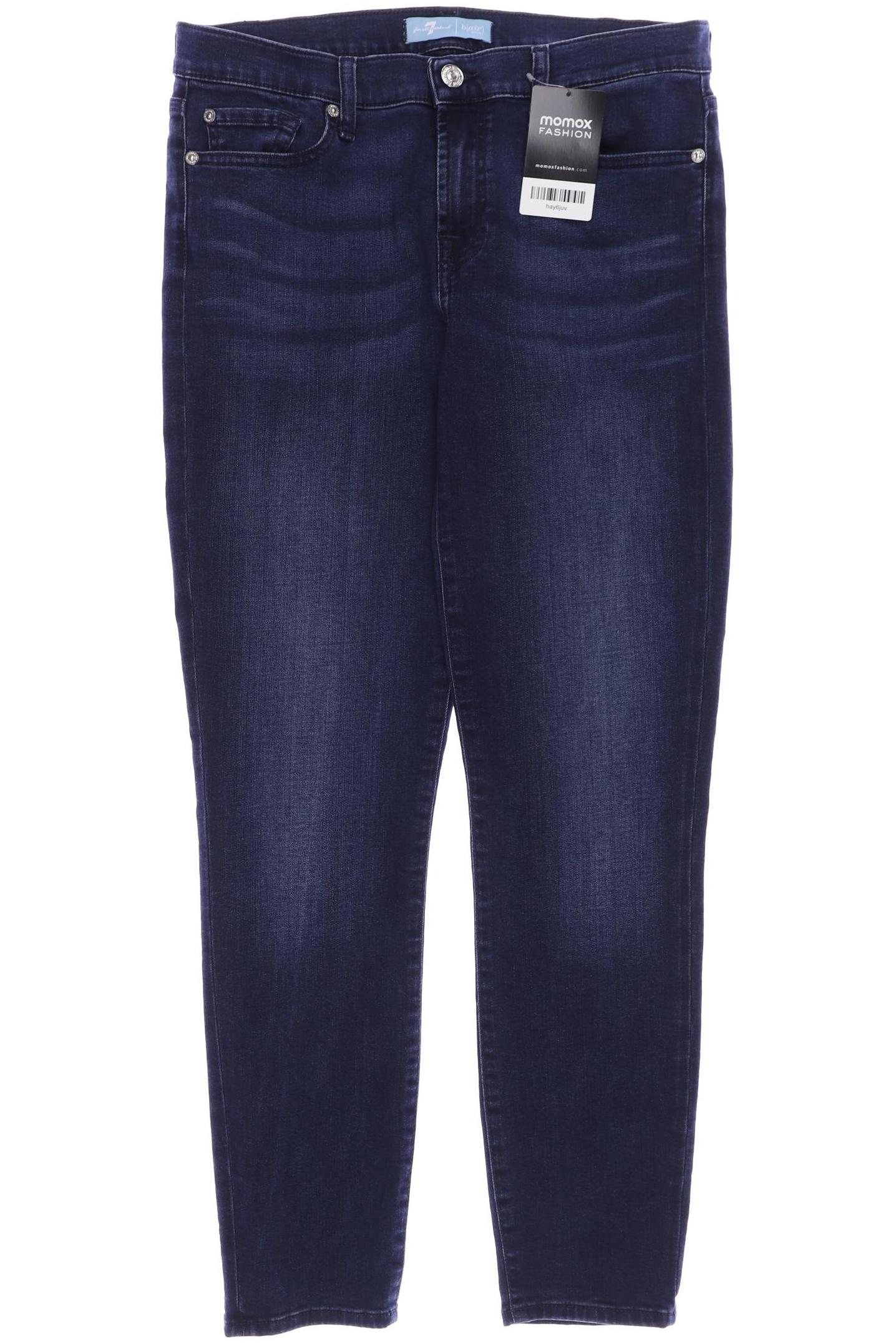 

7 for all mankind Damen Jeans, marineblau