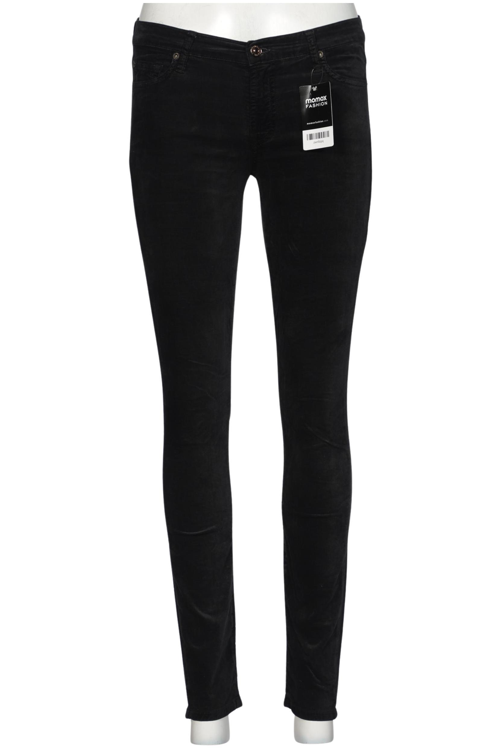 

7 for all mankind Damen Stoffhose, schwarz, Gr. 27