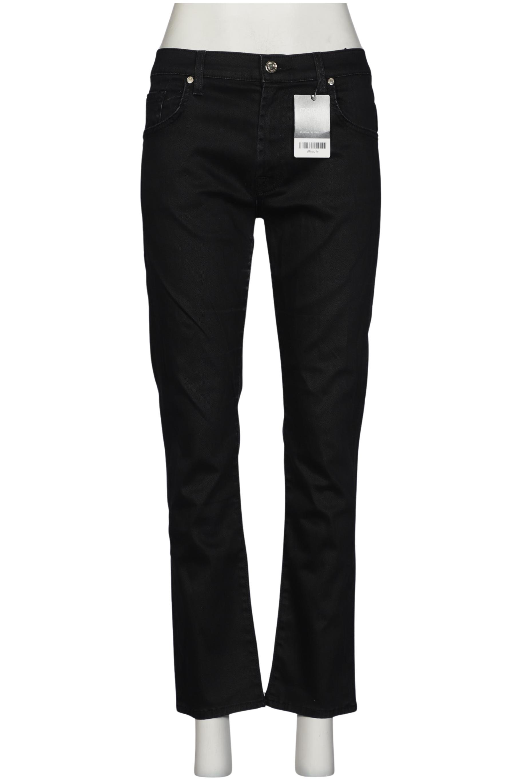 

7 for all mankind Damen Jeans, schwarz, Gr. 30