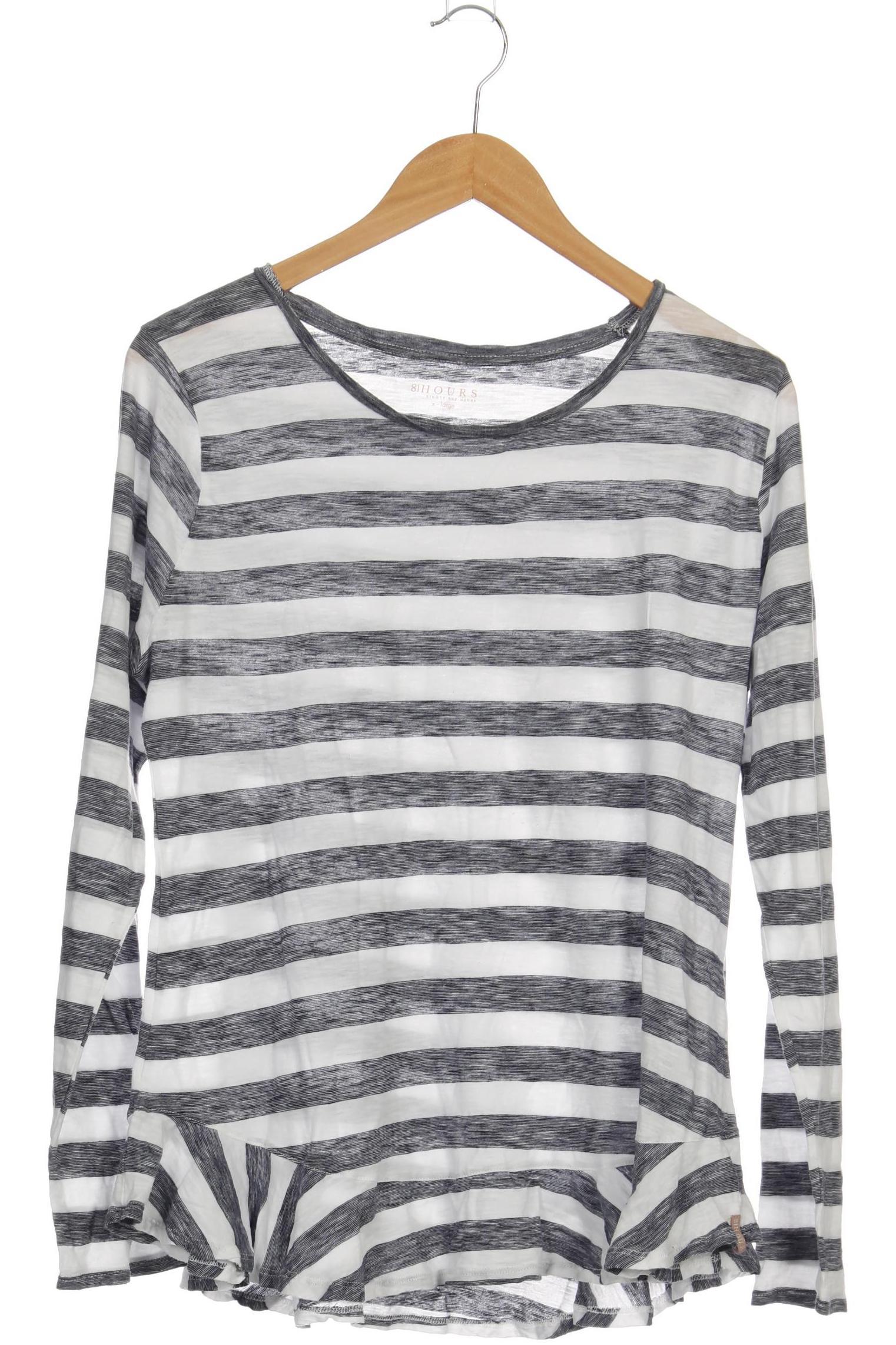 

81 hours Damen Langarmshirt, blau, Gr.