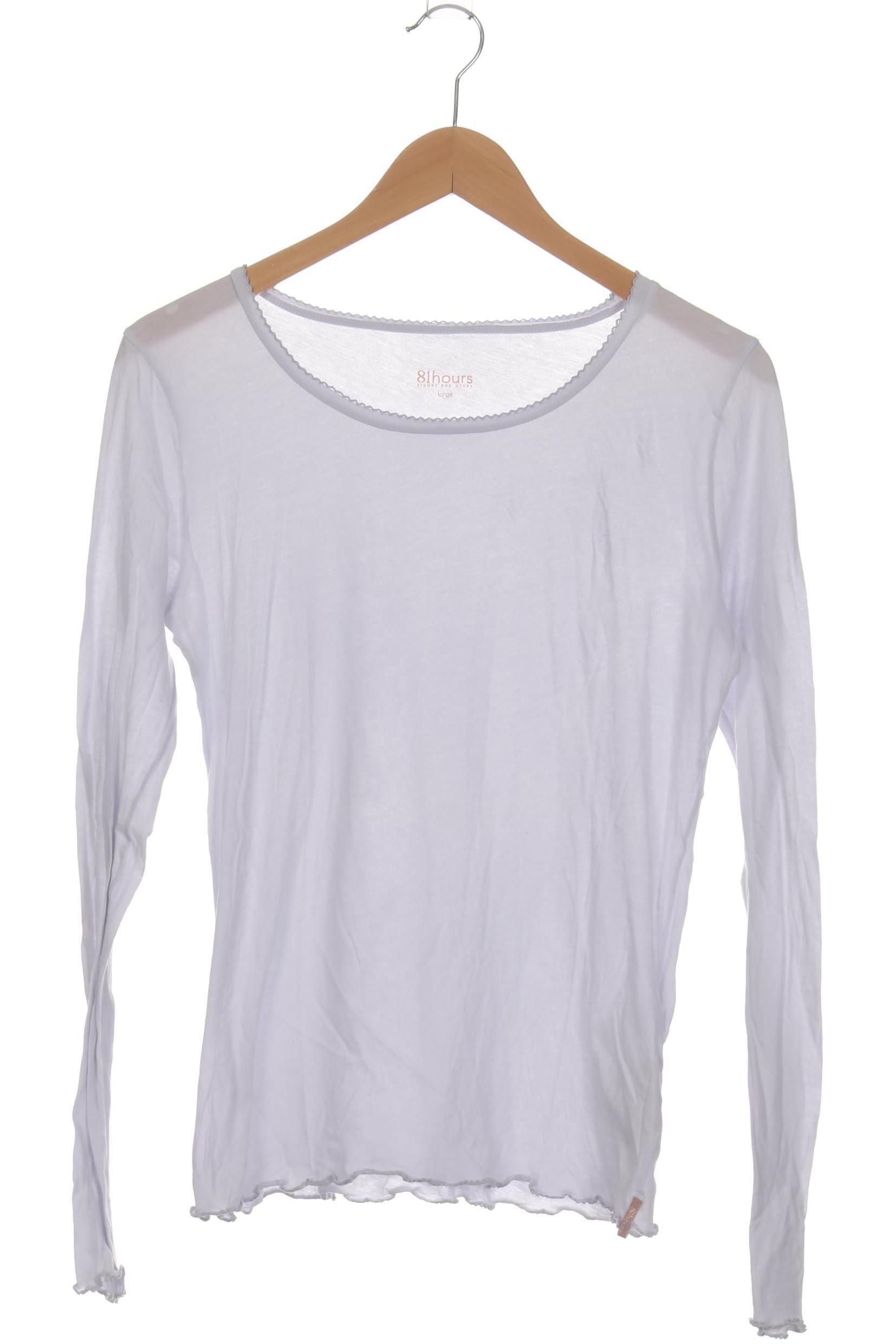 

81 hours Damen Langarmshirt, weiß, Gr.