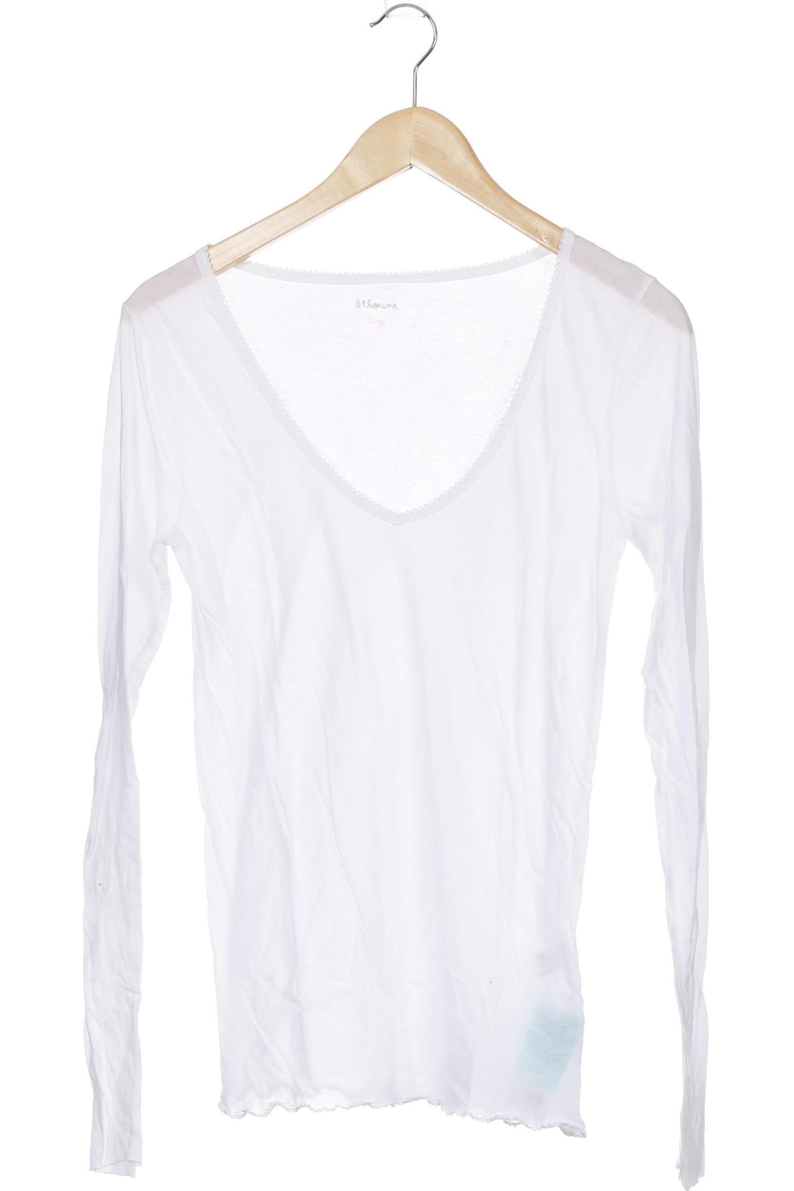 

81 hours Damen Langarmshirt, weiß, Gr.